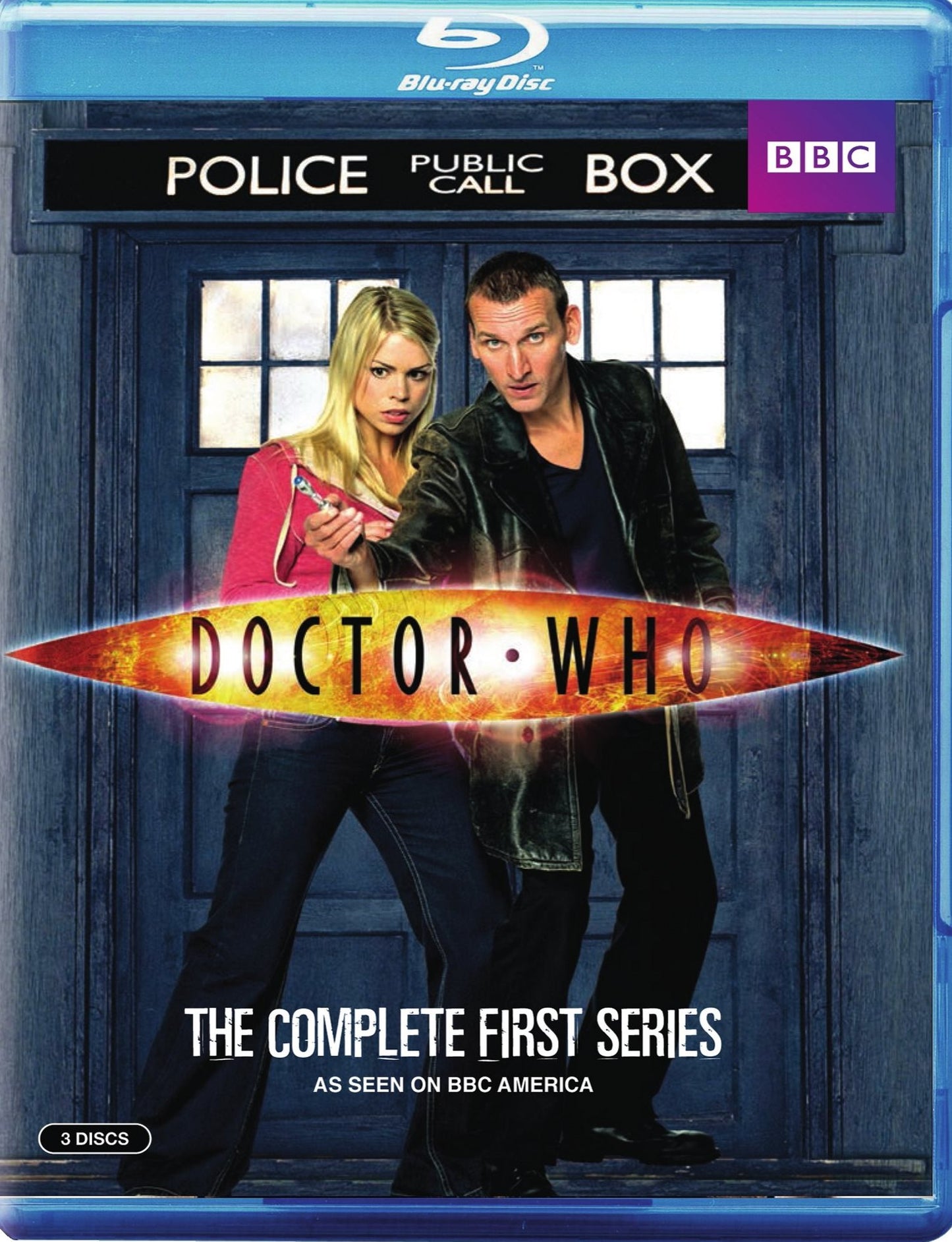 Doctor Who: The Complete First Series [Blu-ray] [3 Discs] cover art