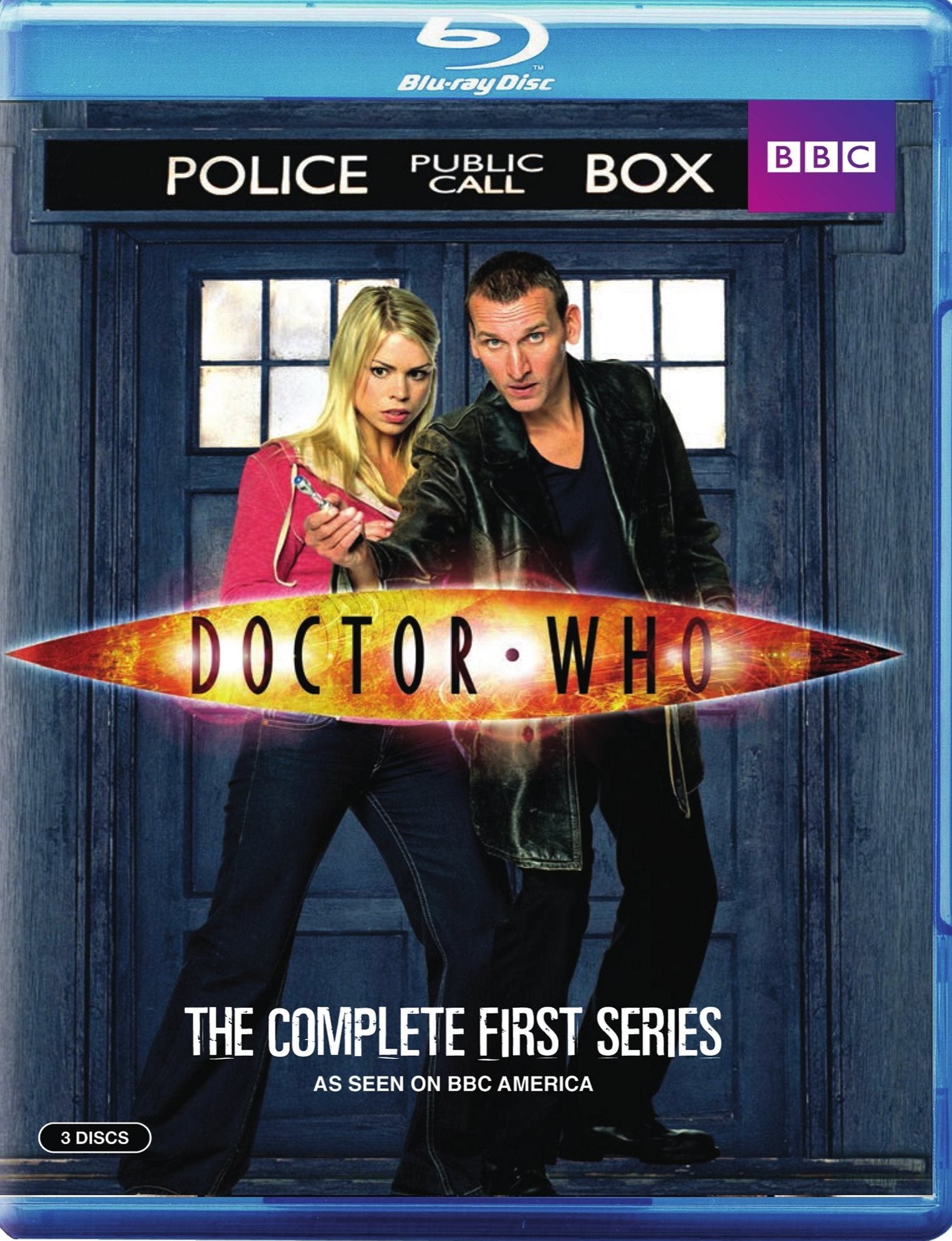 Doctor Who: The Complete First Series [Blu-ray] [3 Discs] cover art