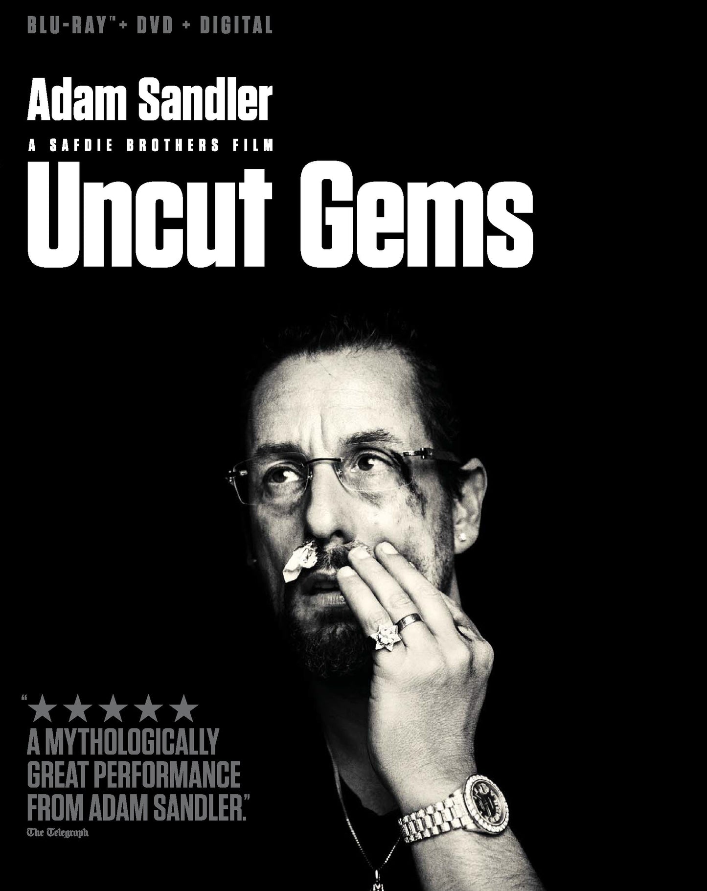 Uncut Gems [Includes Digital Copy] [Blu-ray/DVD] cover art