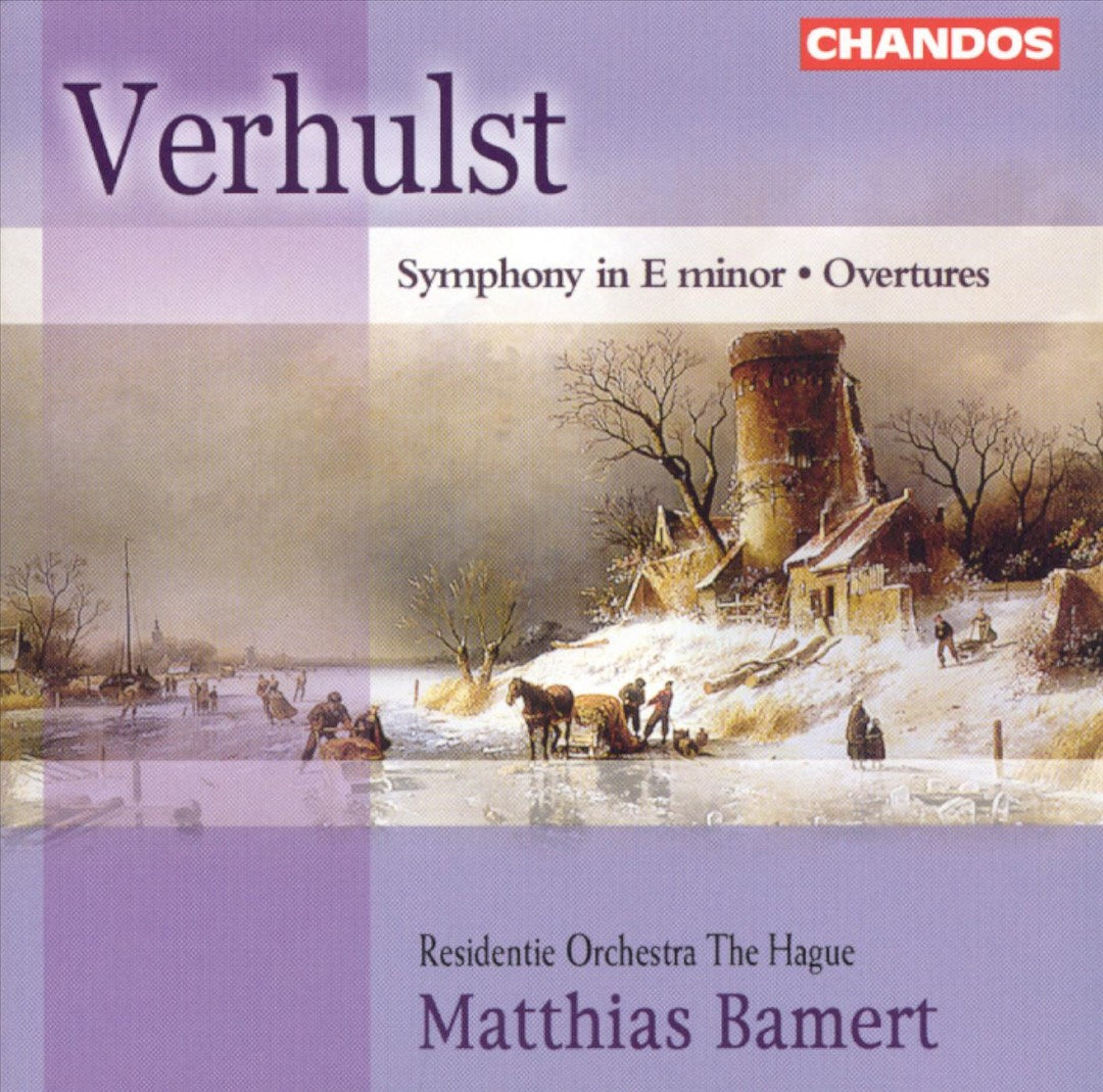 Verhulst: Symphony in E minor; Overtures cover art
