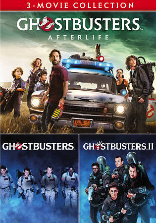 Ghostbusters (1984)/Ghostbusters II/Ghostbusters: Afterlife cover art
