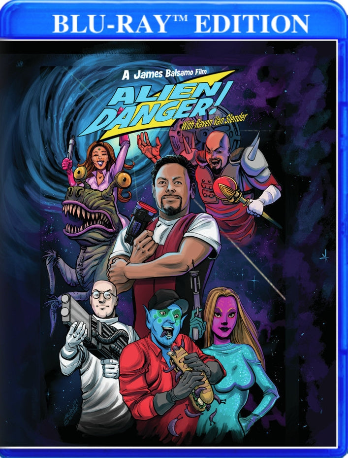 Alien Danger! With Raven Van Slender [Blu-Ray] cover art