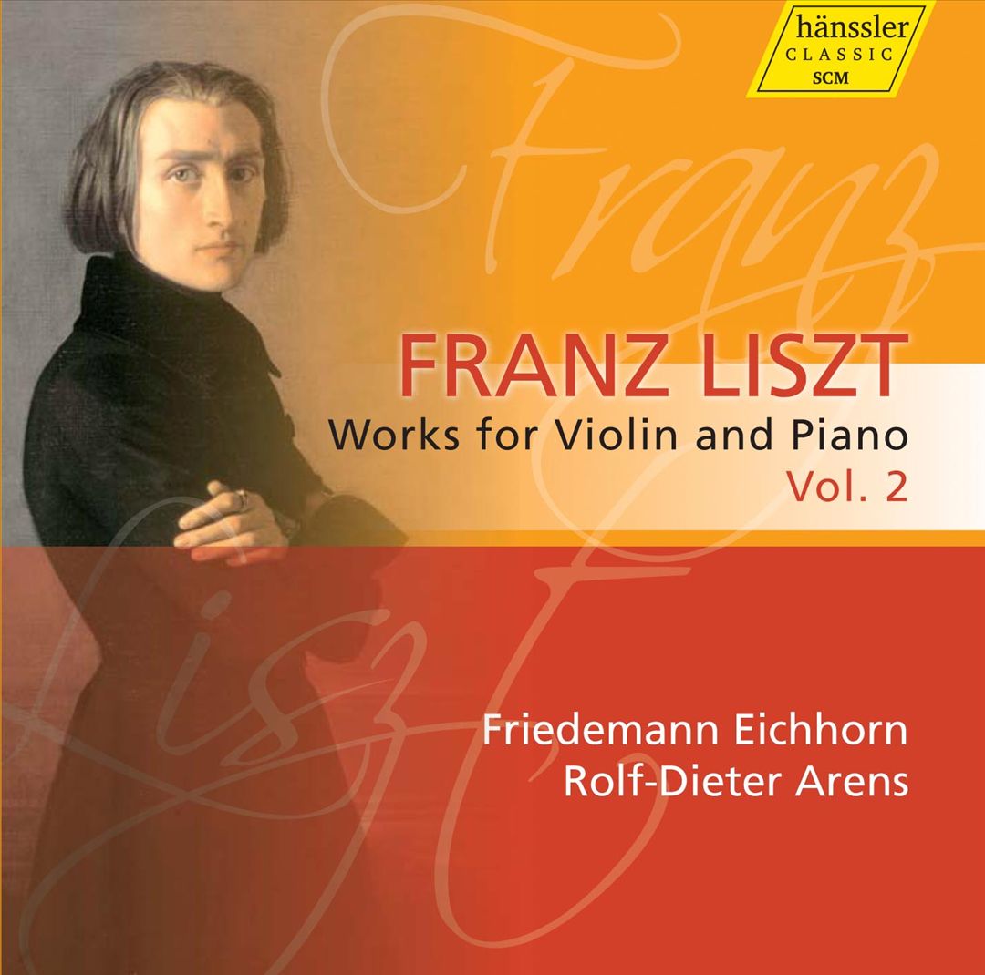 Liszt: Works for Violin & Piano, Vol. 2 cover art