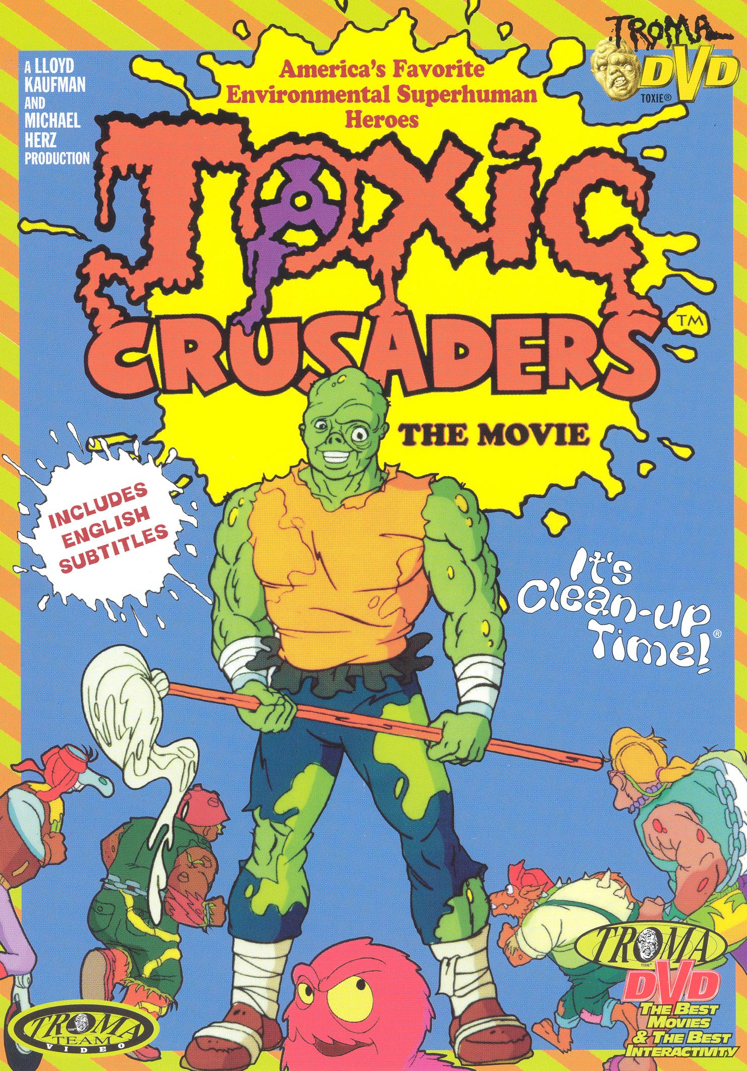 Toxic Crusaders: The Movie cover art
