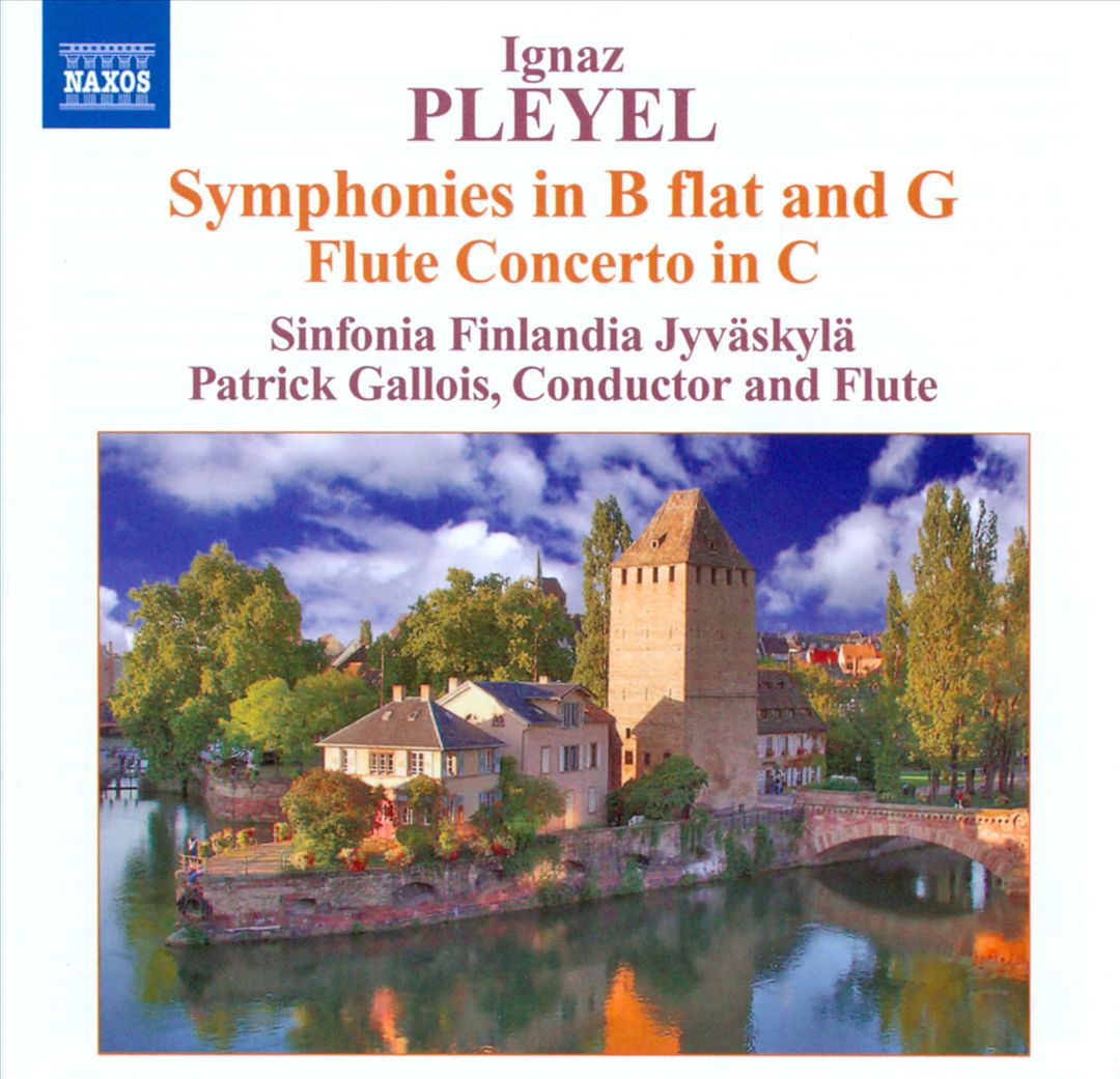 Ignaz Pleyel: Symphonies; Flute Concerto cover art