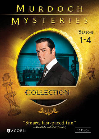 Murdoch Mysteries Collection: Seasons 1-4 [16 Discs] cover art