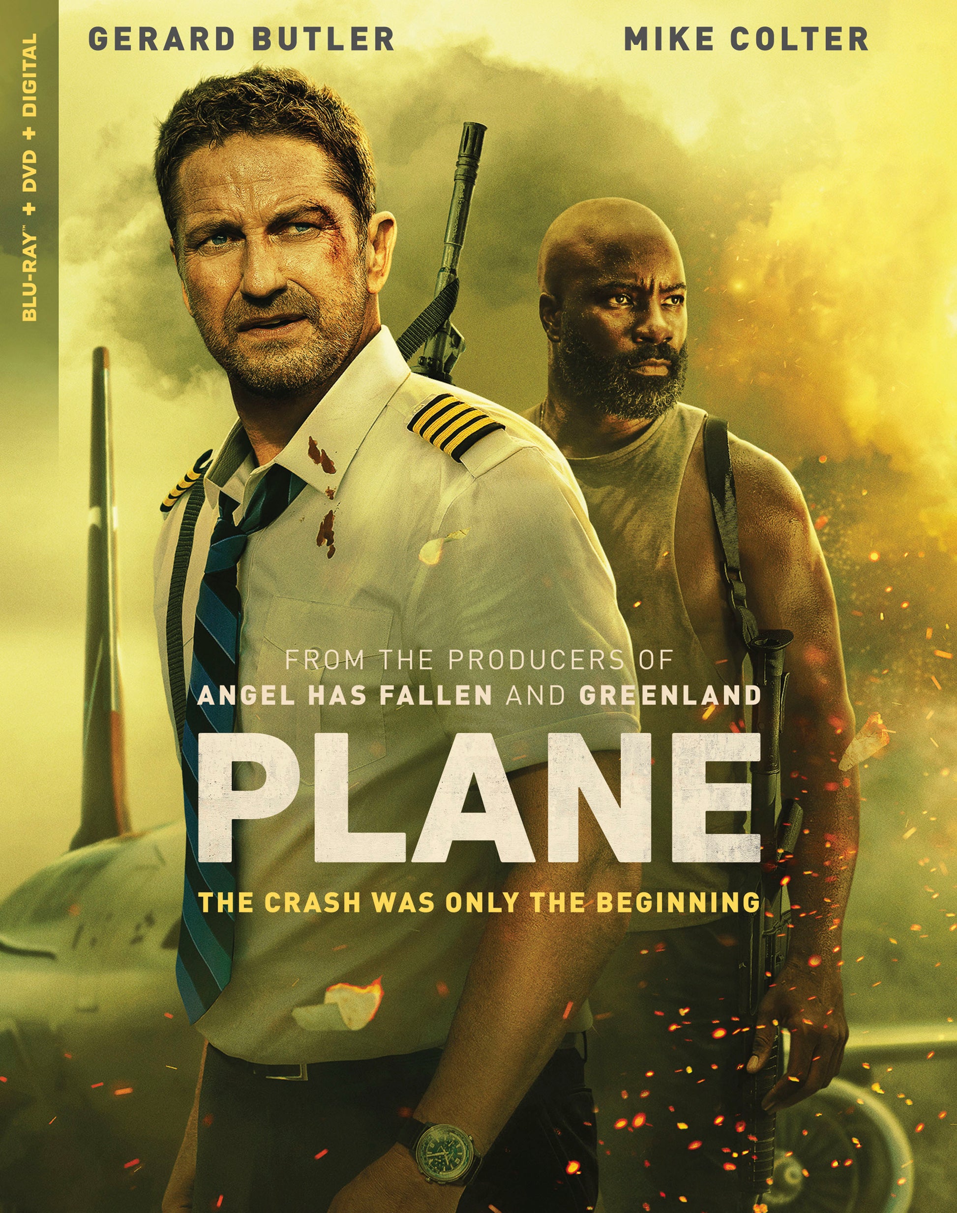 Plane [Includes Digital Copy] [Blu-ray/DVD] cover art