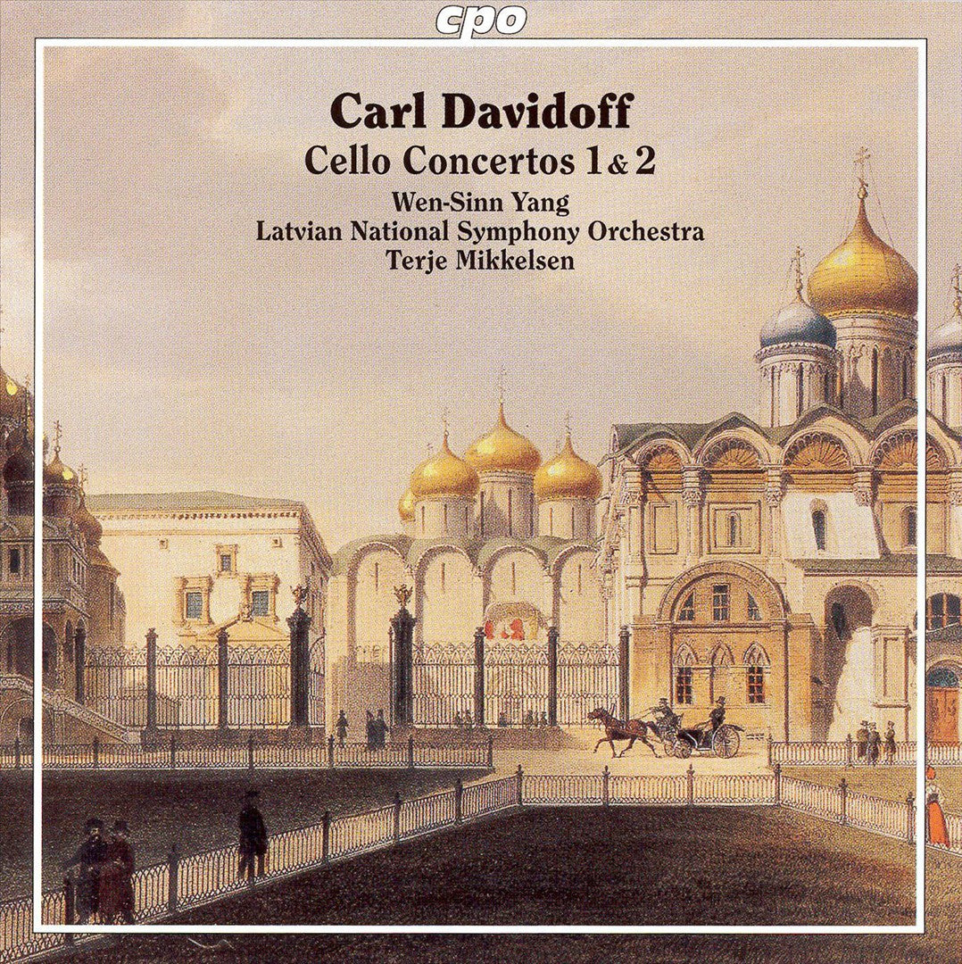 Carl Davidoff: Cello Concertos Nos. 1 & 2 cover art