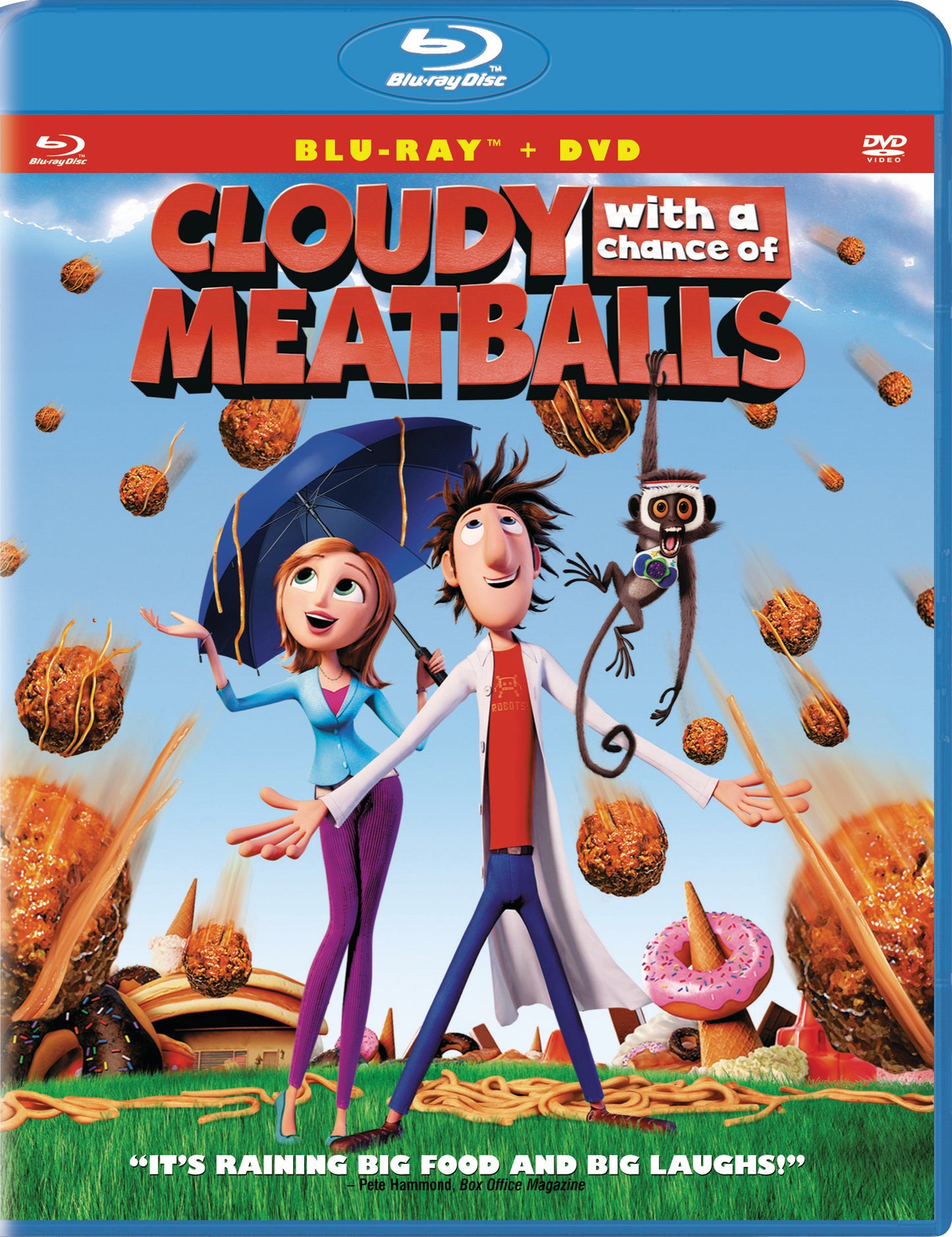 Cloudy with a Chance of Meatballs [2 Discs] [Blu-ray/DVD] cover art