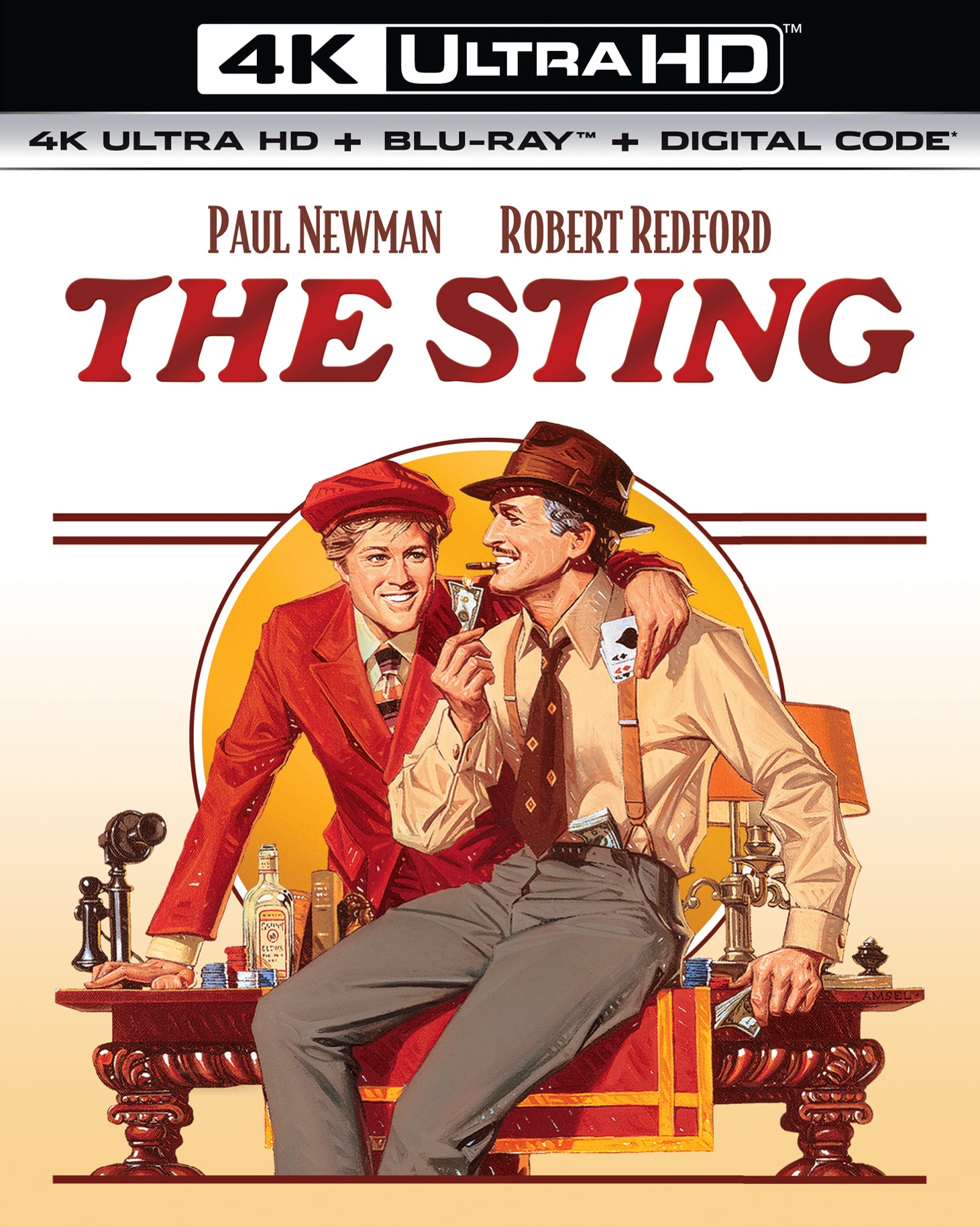 Sting [Includes Digital Copy] [4K Ultra HD Blu-ray/Blu-ray] cover art