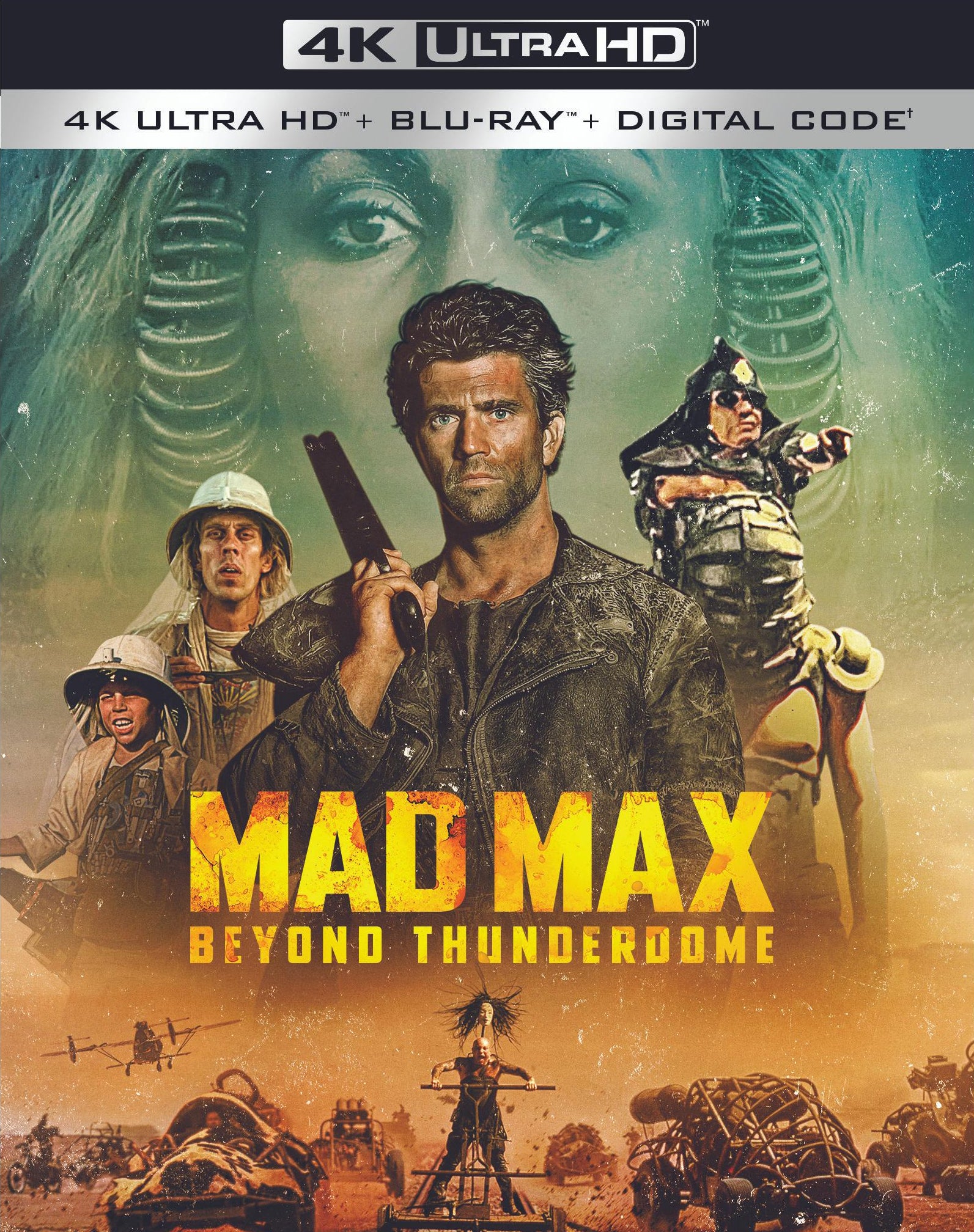 Mad Max: Beyond Thunderdome [4K Ultra HD Blu-ray/Blu-ray] cover art