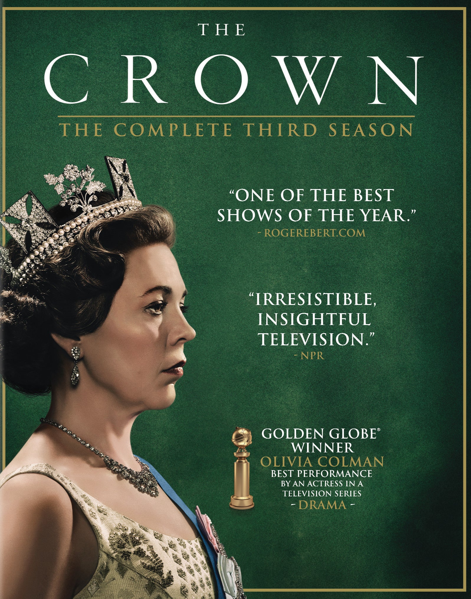 Crown: Season 3 [Blu-ray] cover art