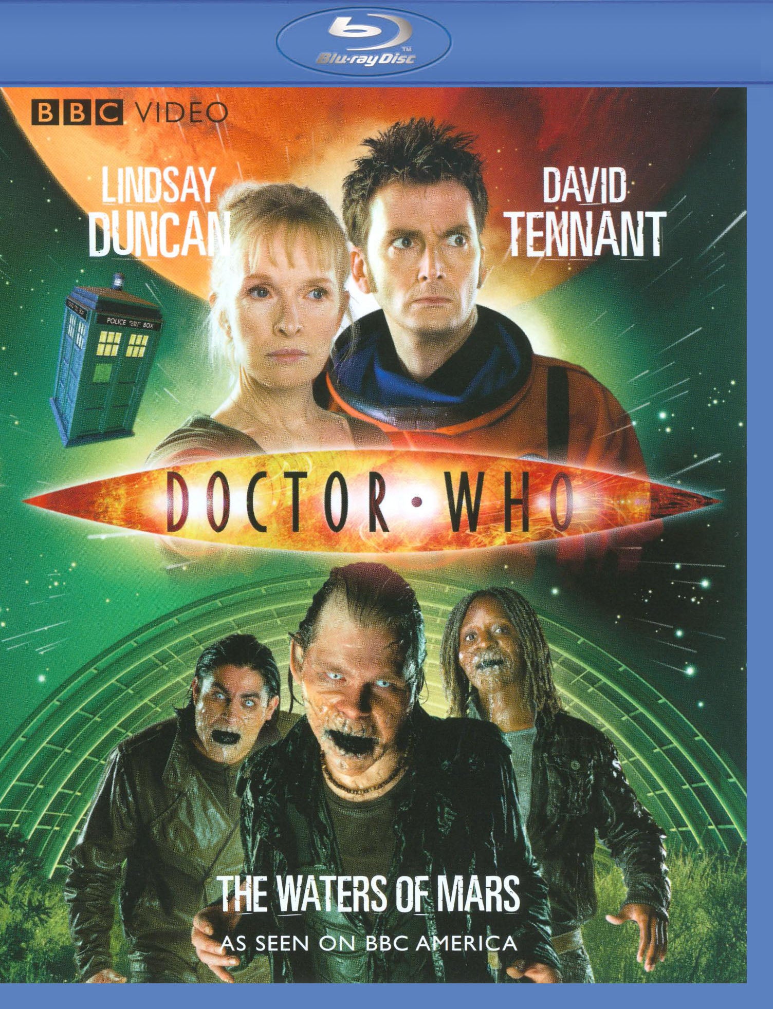 Doctor Who: The Waters of Mars [Blu-ray] cover art