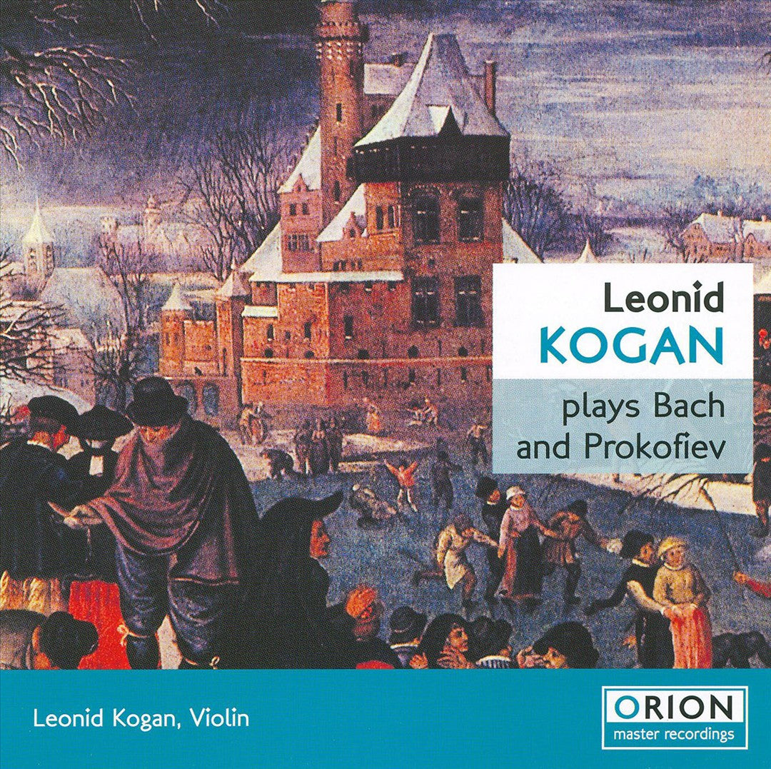Leonid Kogan plays Bach and Prokofiev cover art