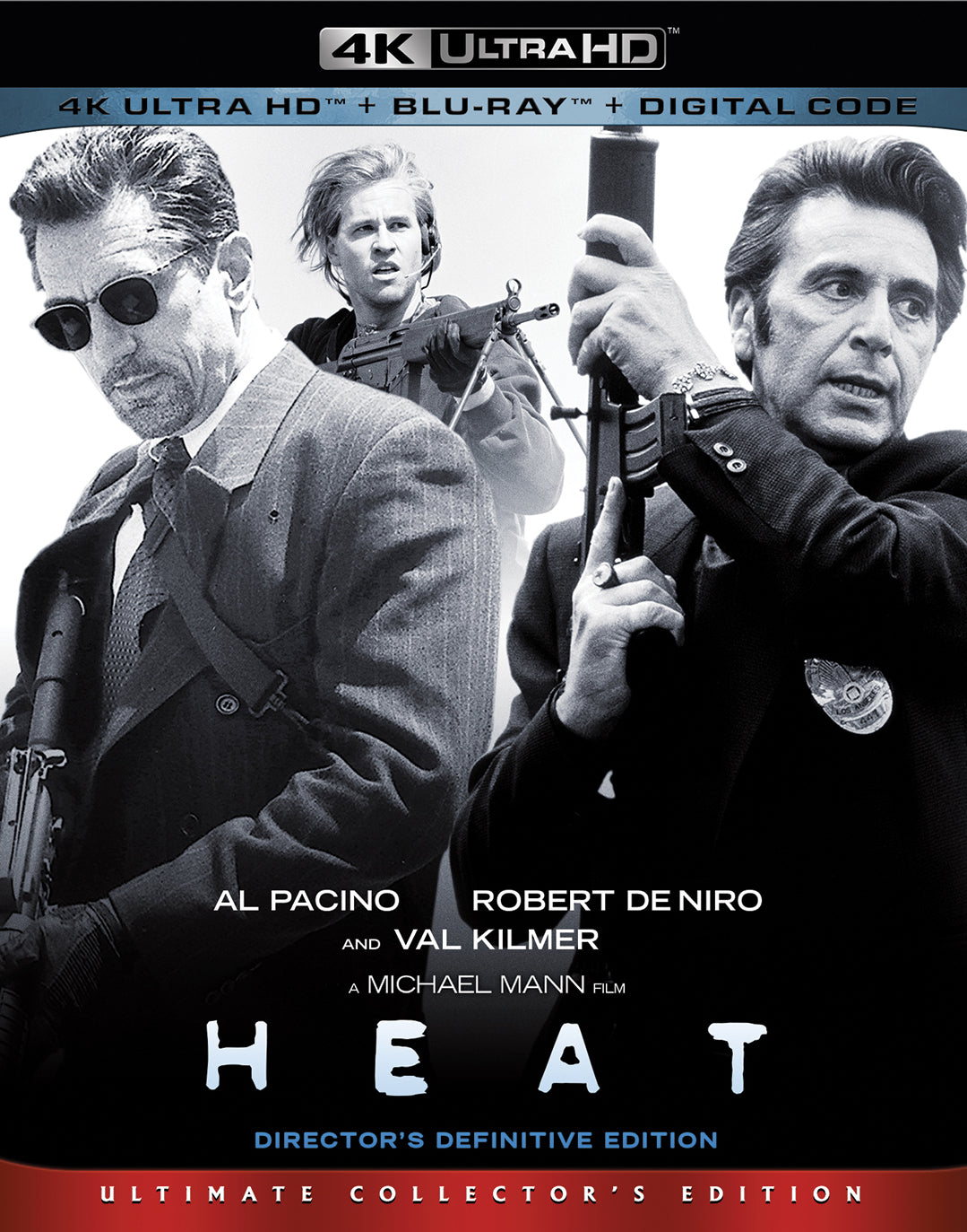 Heat [Includes Digital Copy] [4K Ultra HD Blu-ray/Blu-ray] cover art