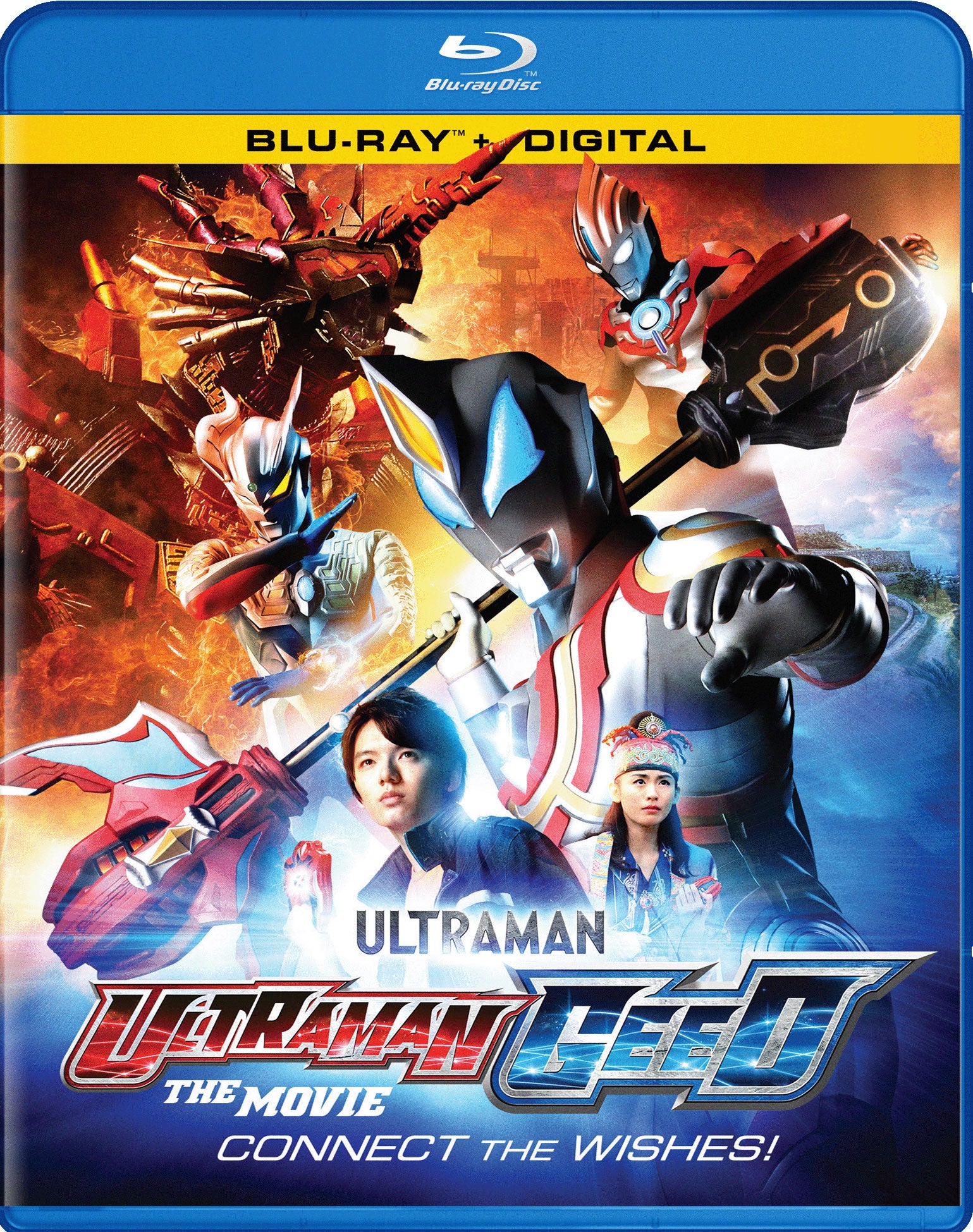 Ultraman Geed the Movie: Connect the Wishes! [Blu-ray] cover art