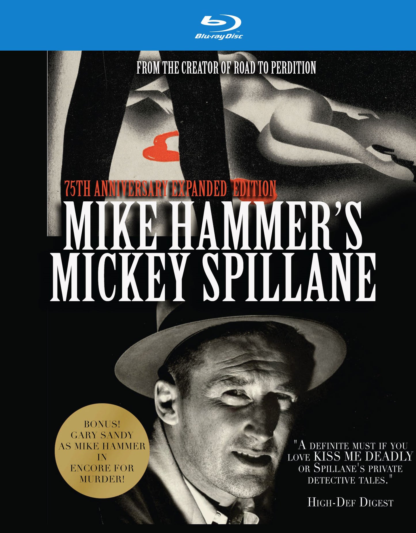Mike Hammer's Mickey Spillane: 75th Anniversary Expanded Edition [Blu-ray] cover art