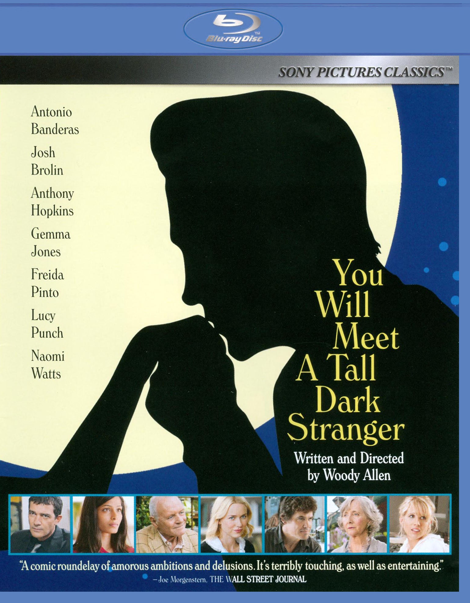 You Will Meet a Tall Dark Stranger [Blu-ray] cover art