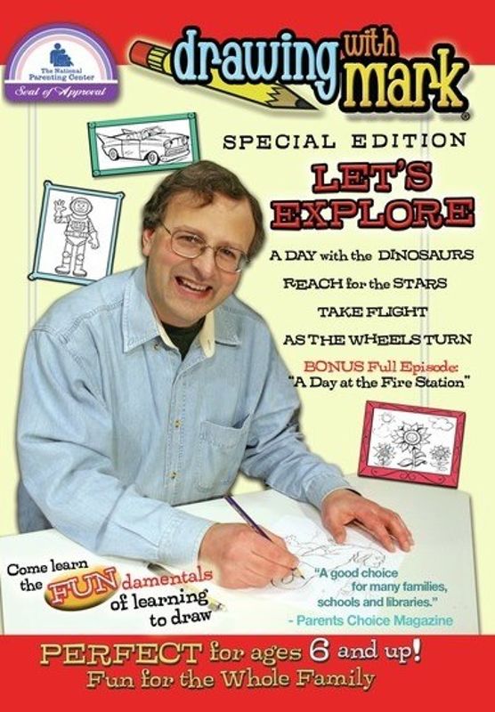 Drawing with Mark: Let's Explore cover art
