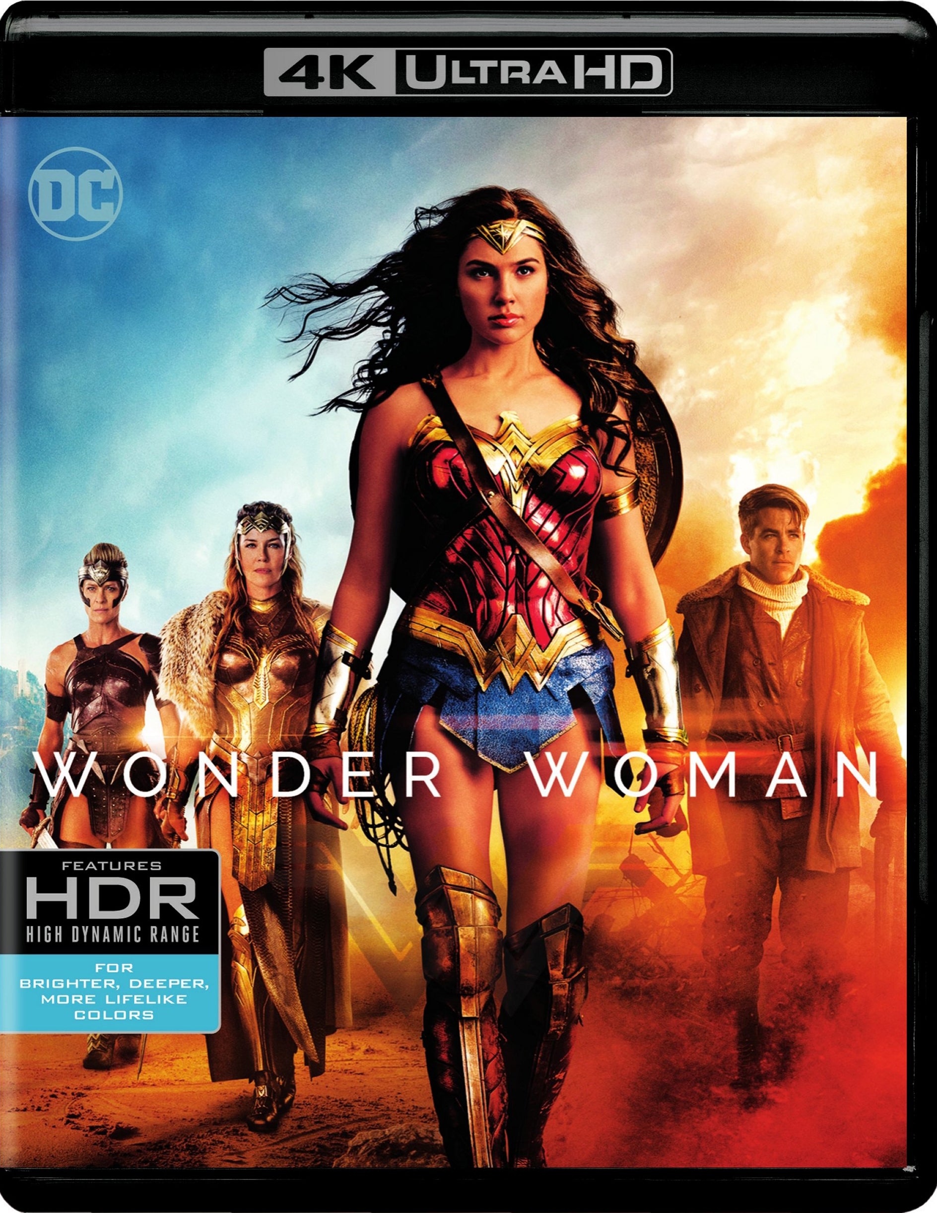 Wonder Woman [4K Ultra HD Blu-ray/Blu-ray] cover art