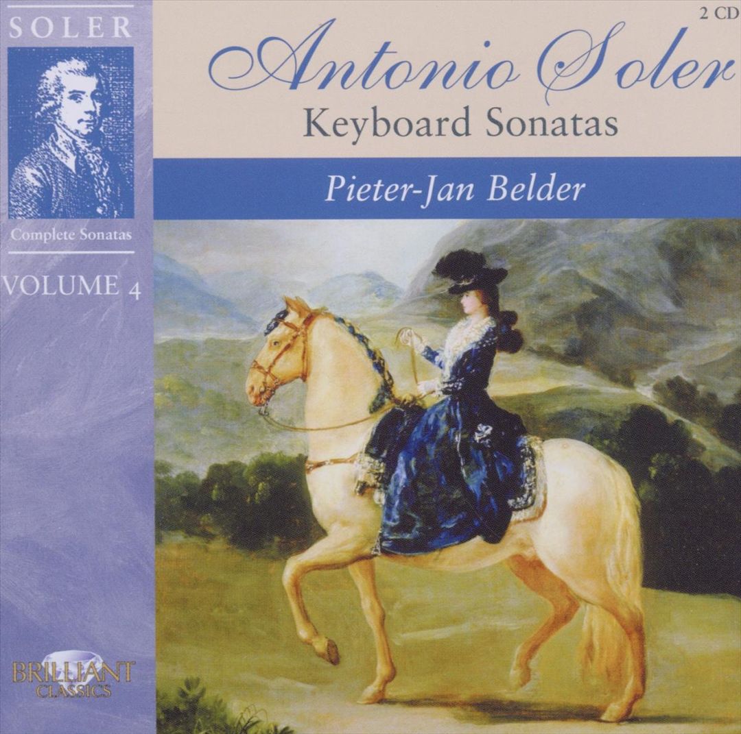 Antonio Soler: Keyboard Sonatas, Vol. 4 cover art