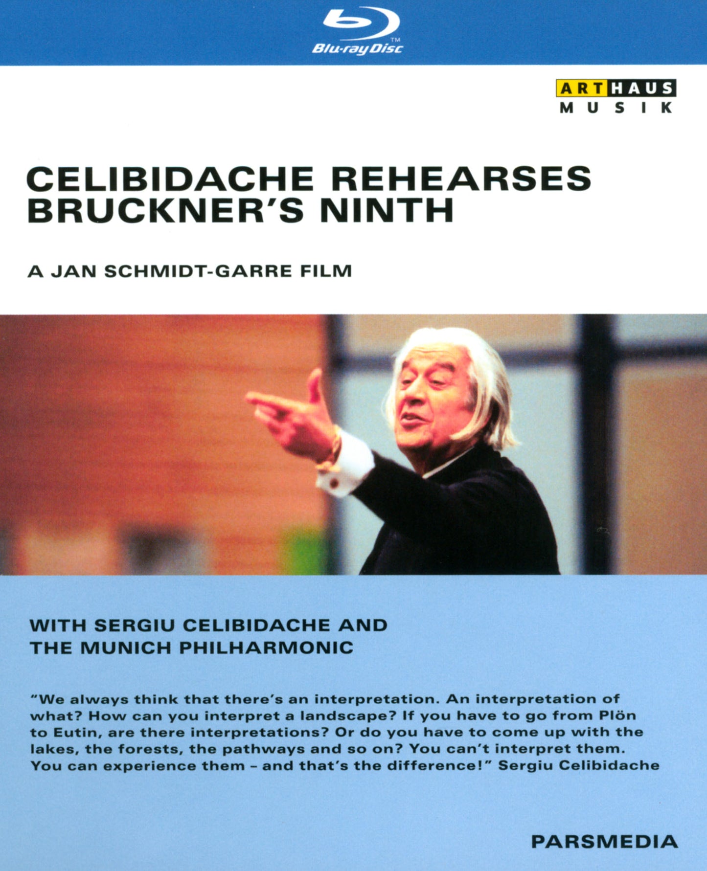 Anton Bruckner - Sergiu Celibidache Rehearses Bruckner's Ninth cover art