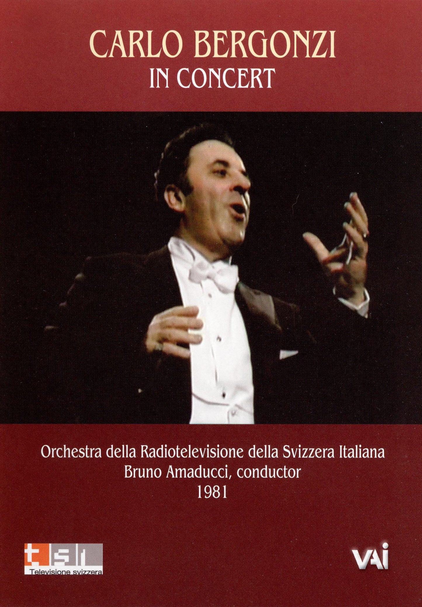 Carlo Bergonzi - In Concert cover art