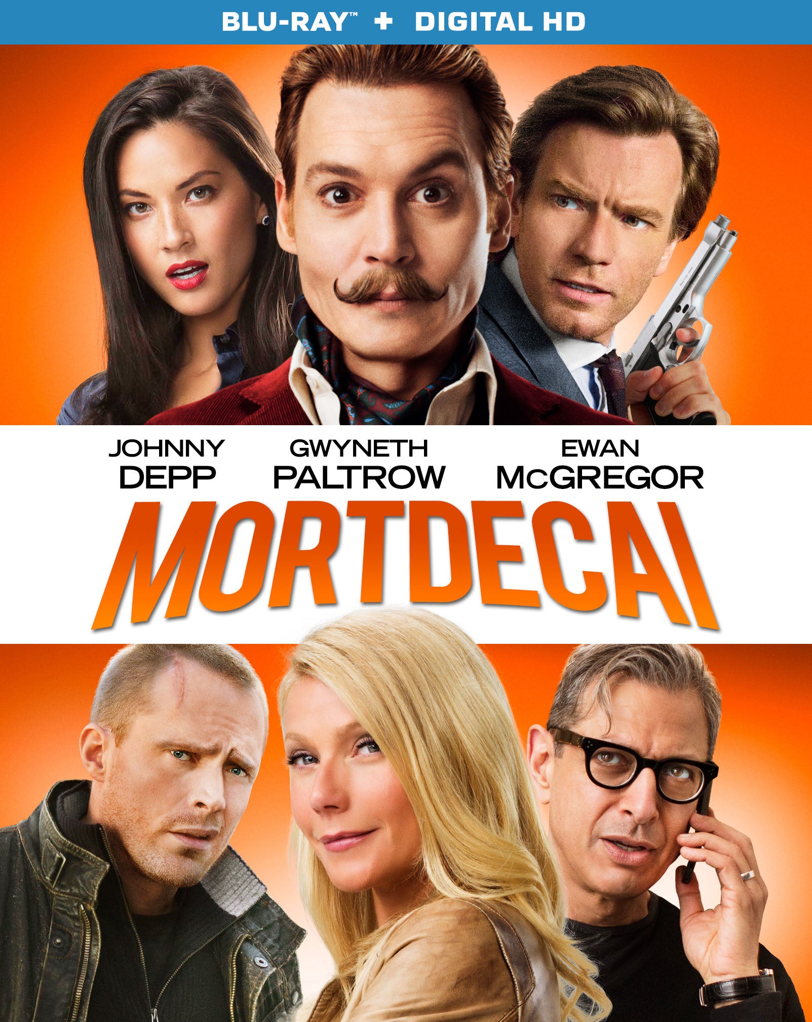 Mortdecai [Blu-ray] cover art