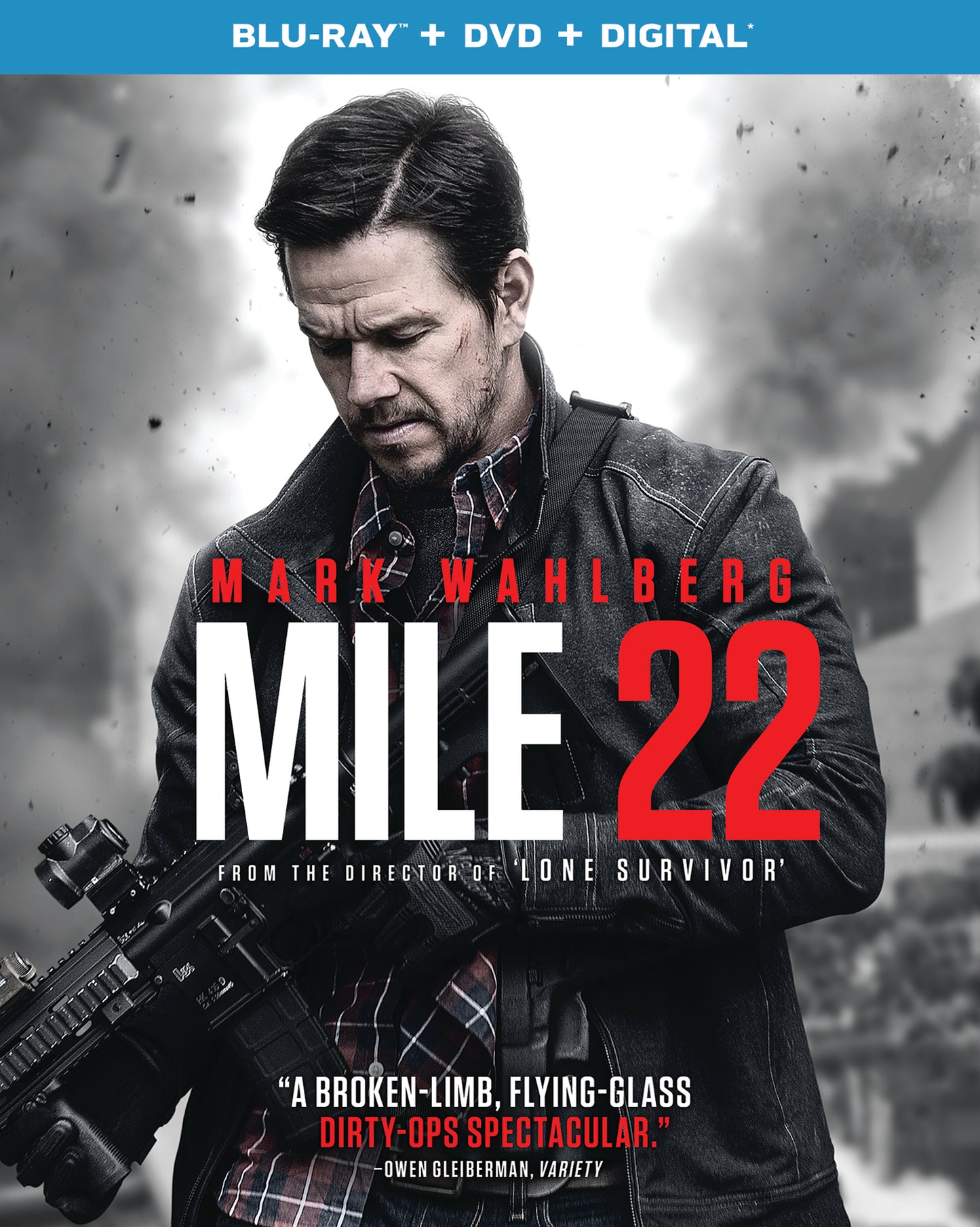 Mile 22 [Includes Digital Copy] [Blu-ray/DVD] cover art