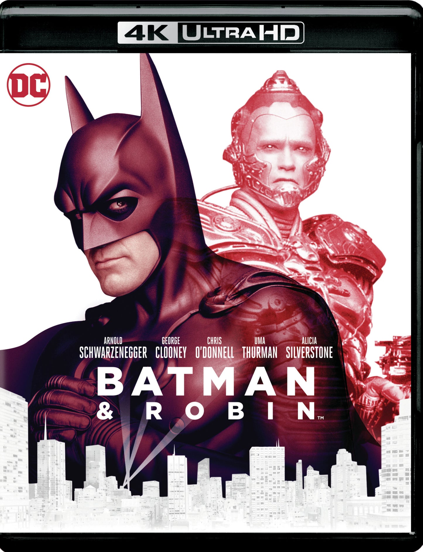 Batman & Robin [4K Ultra HD Blu-ray/Blu-ray] cover art