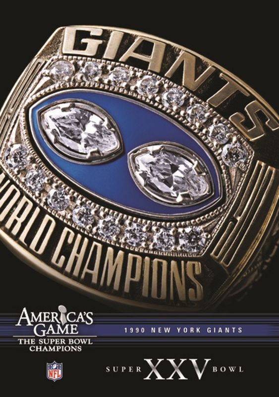 NFL: America's Game - 1990 New York Giants - Super Bowl XXV cover art