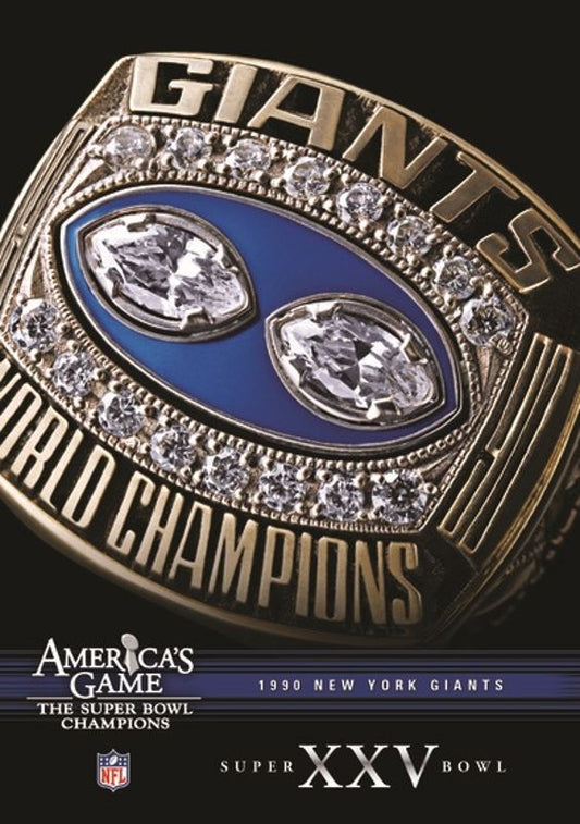 NFL: America's Game - 1990 New York Giants - Super Bowl XXV cover art