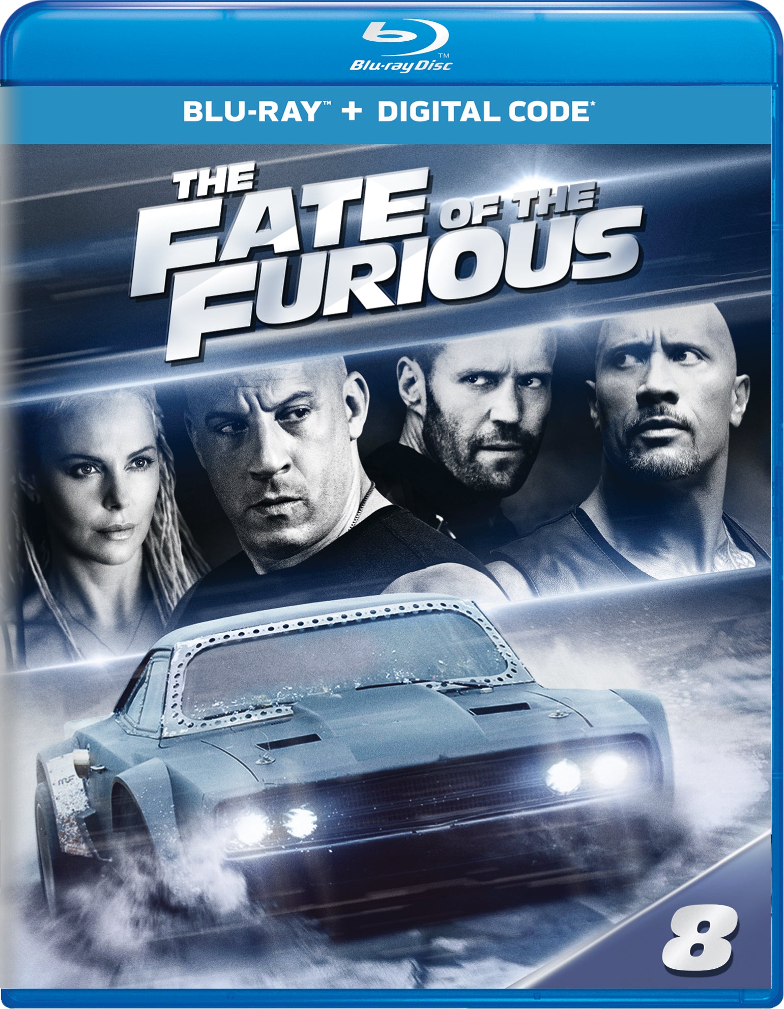 Fate of the Furious [Blu-ray] cover art