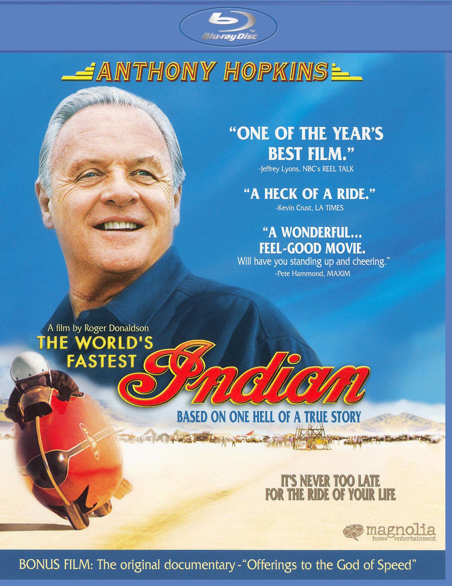 World's Fastest Indian [Blu-ray] cover art