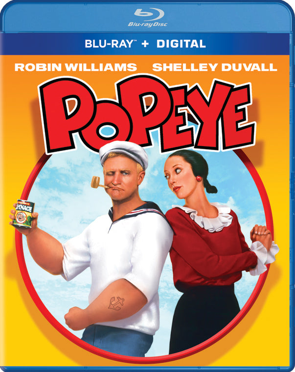 Popeye [Includes Digital Copy] [Blu-ray] cover art