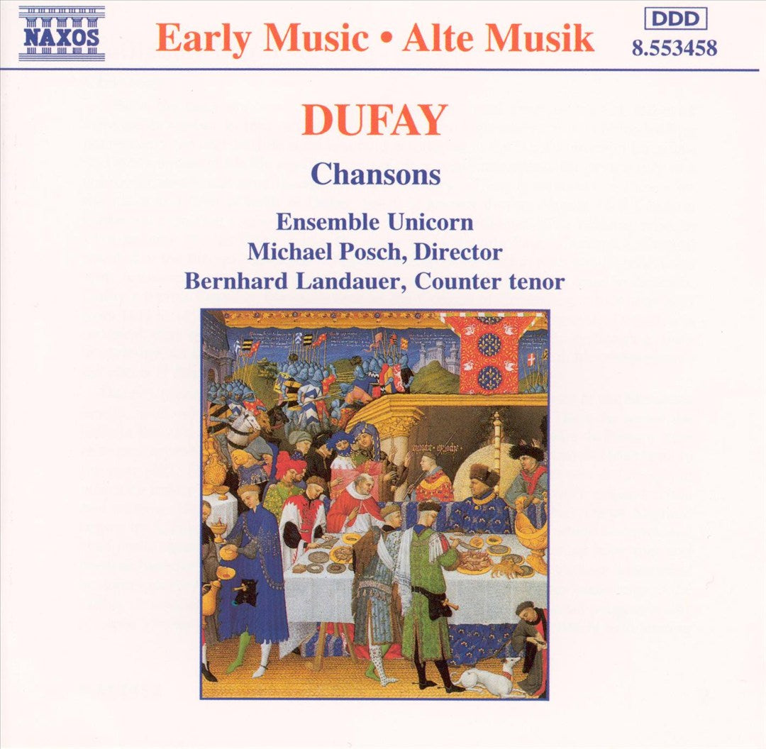 Dufay: Chansons cover art