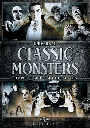 UNIVERSAL CLASSIC MONSTERS: COMPLETE 30-FILM COLLECTION cover art