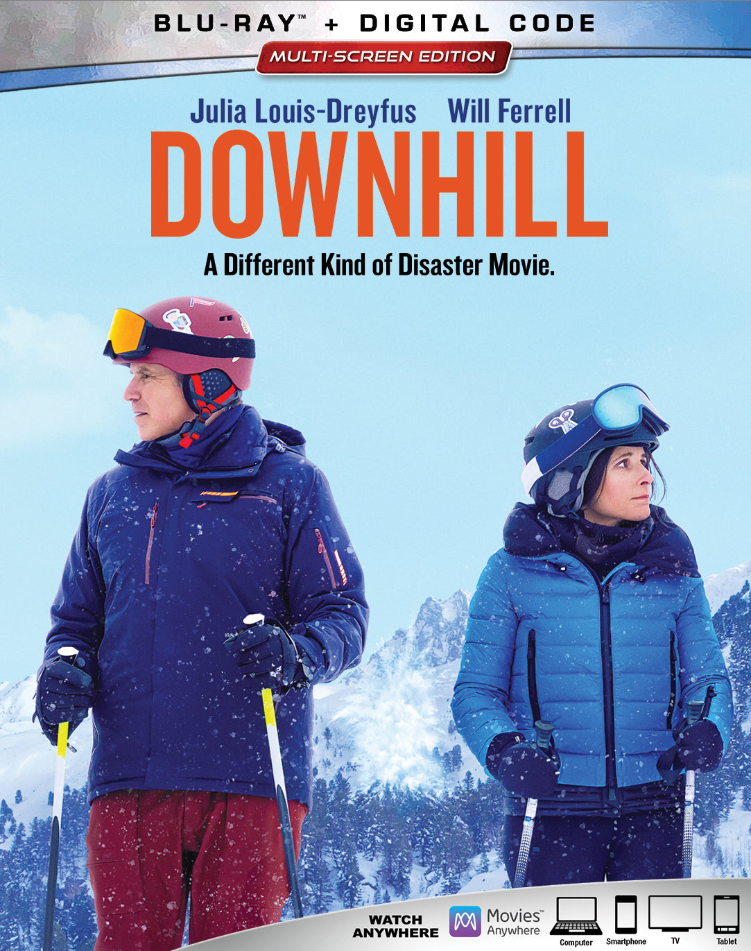 Downhill [Includes Digital Copy] [Blu-ray] cover art