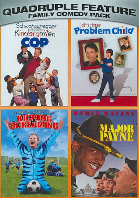 FAMILY COMEDY PACK QUADRUPLE FEATURE cover art