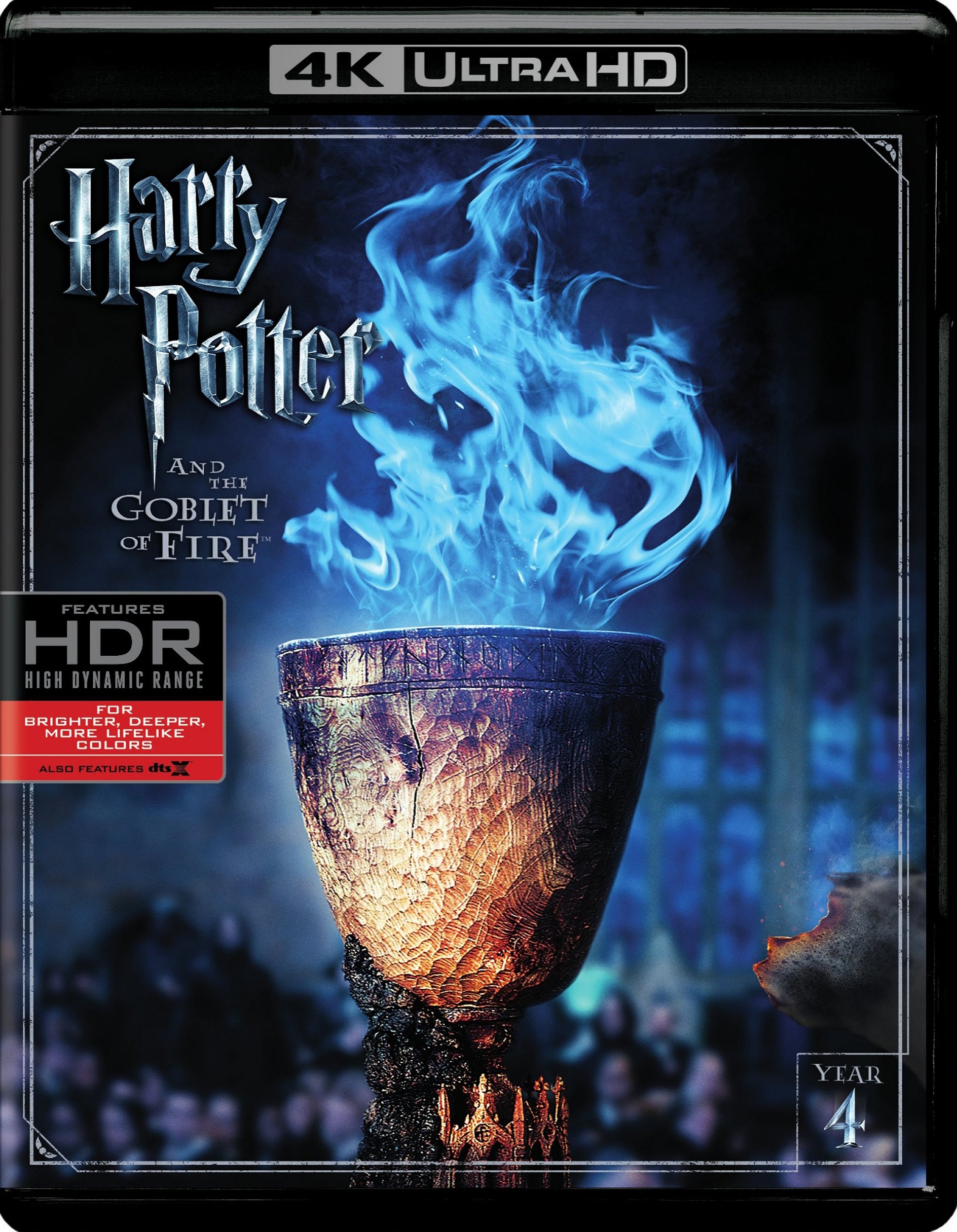 Harry Potter and the Goblet of Fire [4K Ultra HD Blu-ray/Blu-ray] cover art