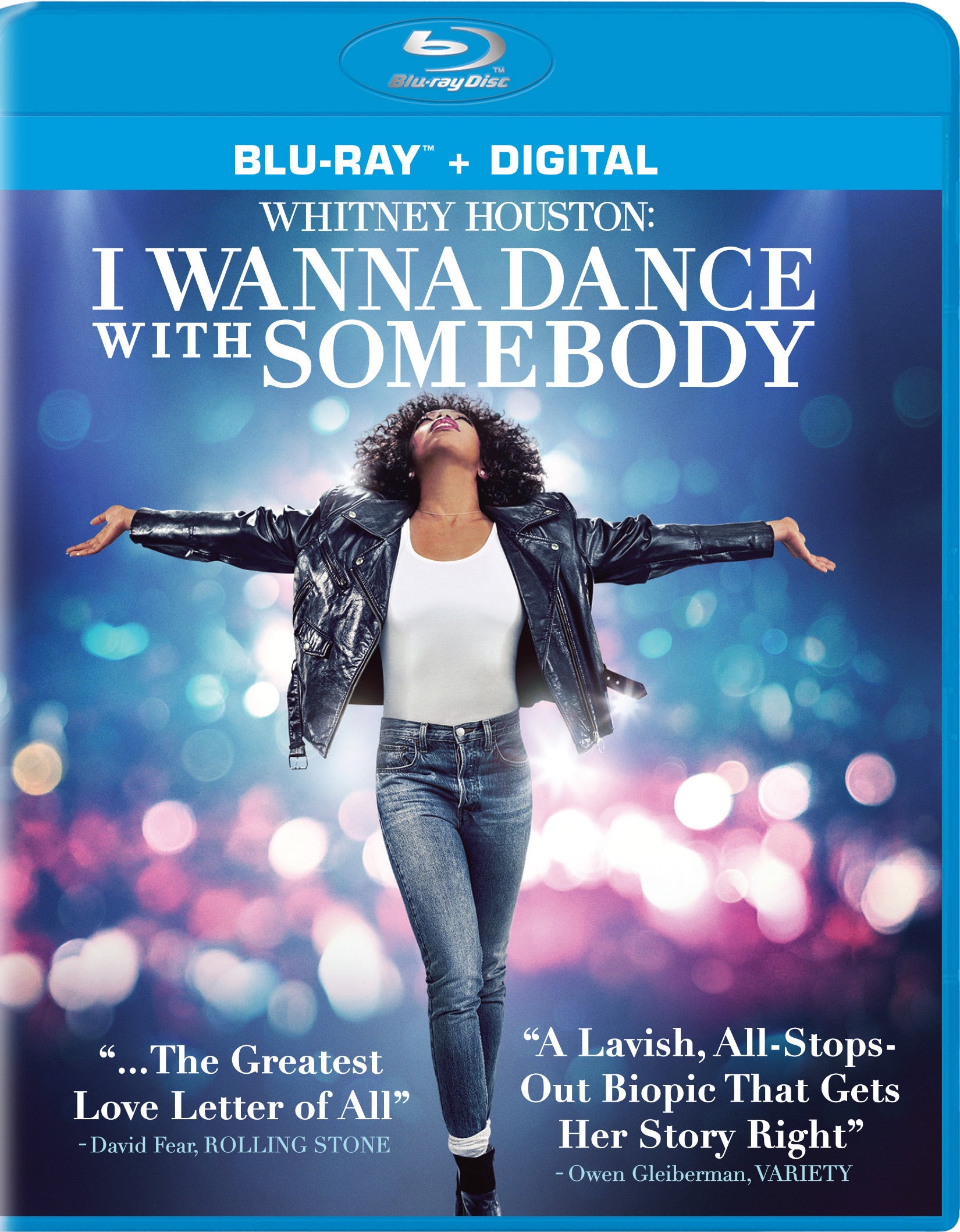 Whitney Houston: I Wanna Dance with Somebody [Includes Digital Copy] [Blu-ray] cover art