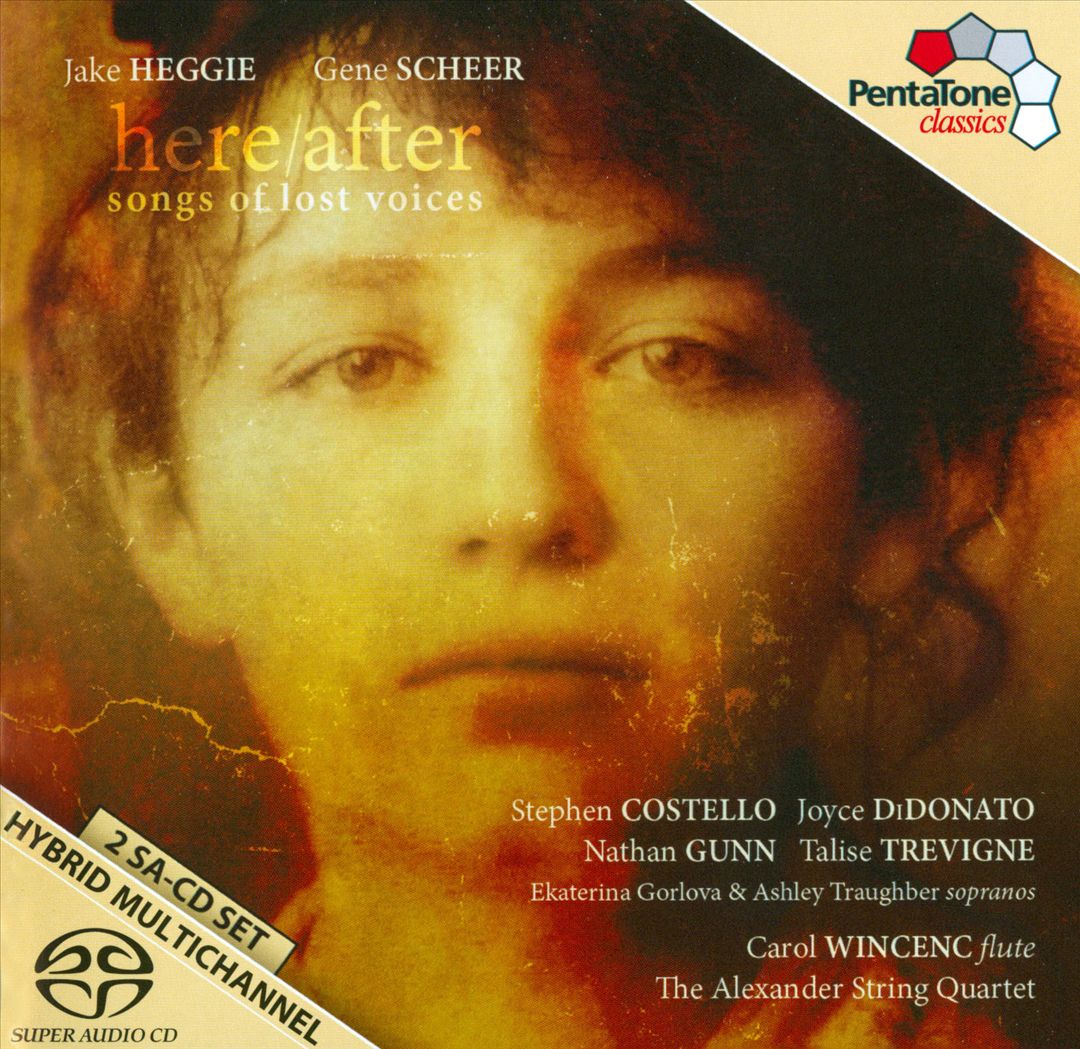 Jake Heggie: Here/After - Songs of Lost Voices cover art