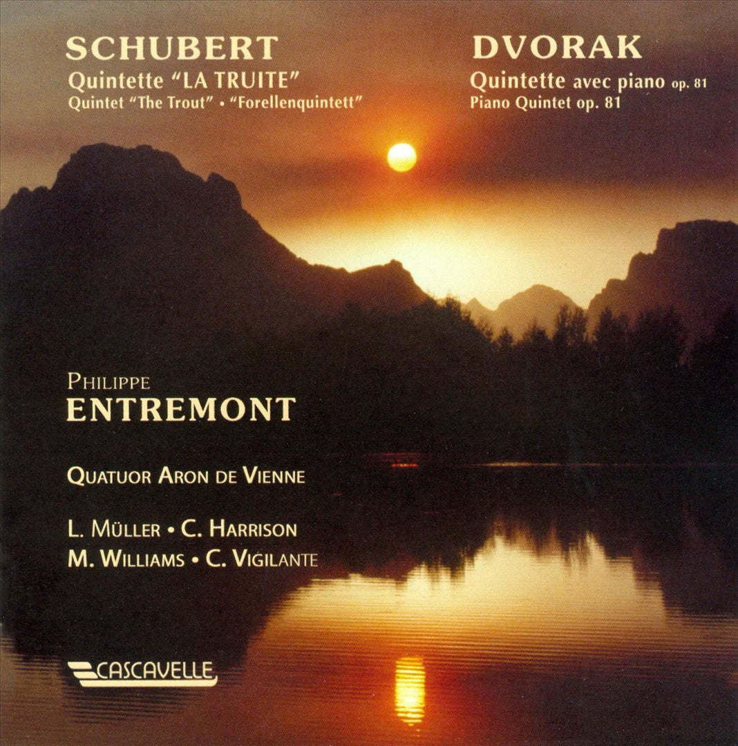 Schubert: Quintette La Truite; Dvorak: Quintette avec piano, Op. 81 cover art
