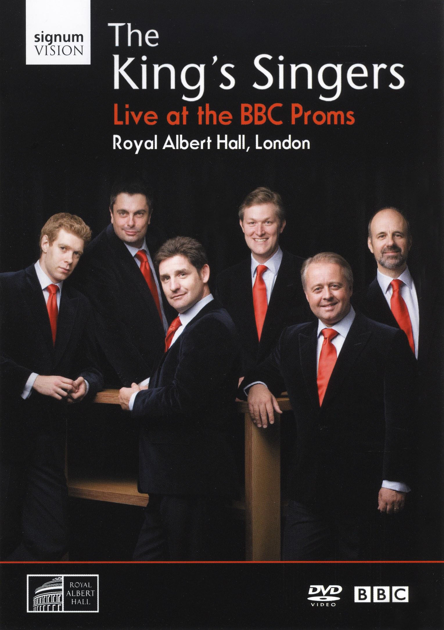 THE KINGS SINGERS LIVE AT THE BBC PROMS cover art