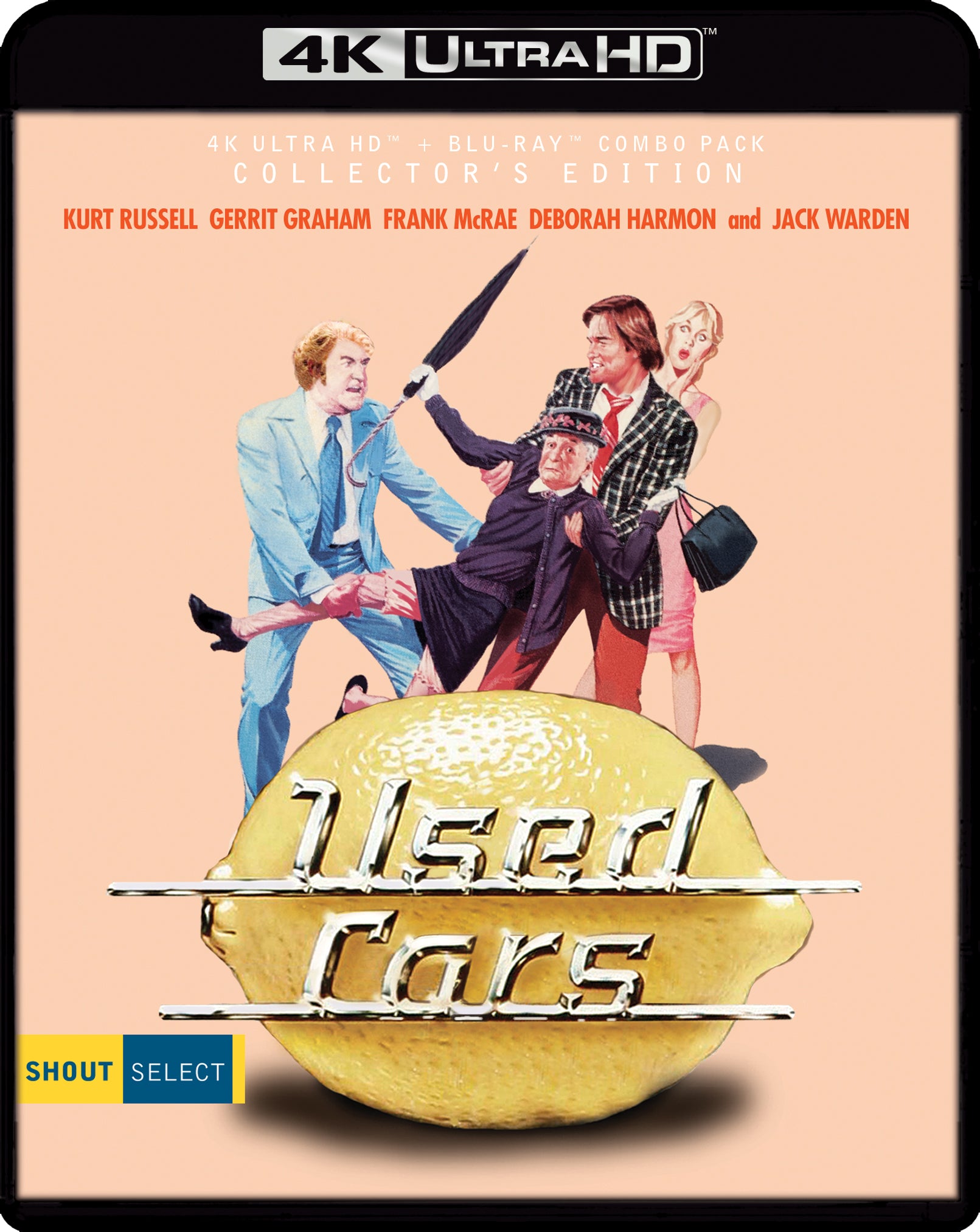 Used Cars [4K Ultra HD Blu-ray] cover art