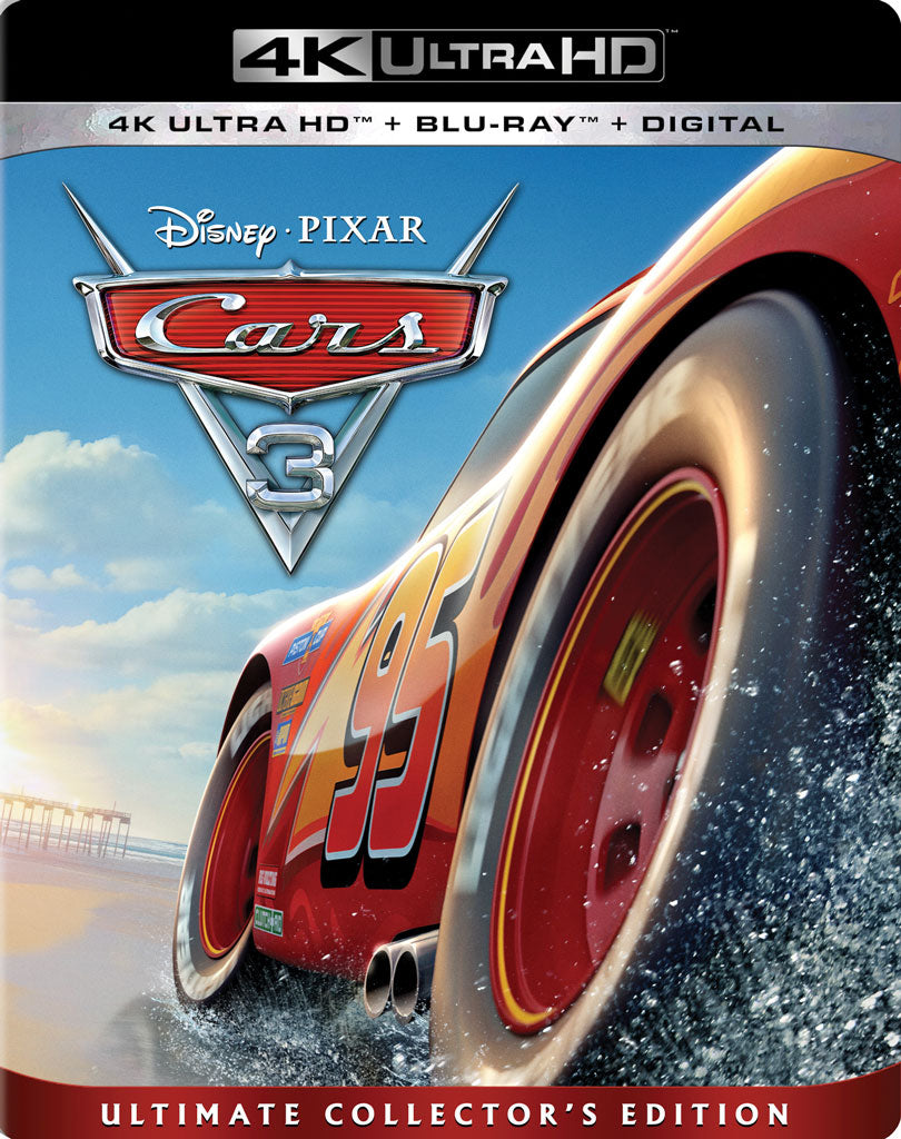 Cars 3 [Includes Digital Copy] [4K Ultra HD Blu-ray/Blu-ray] cover art