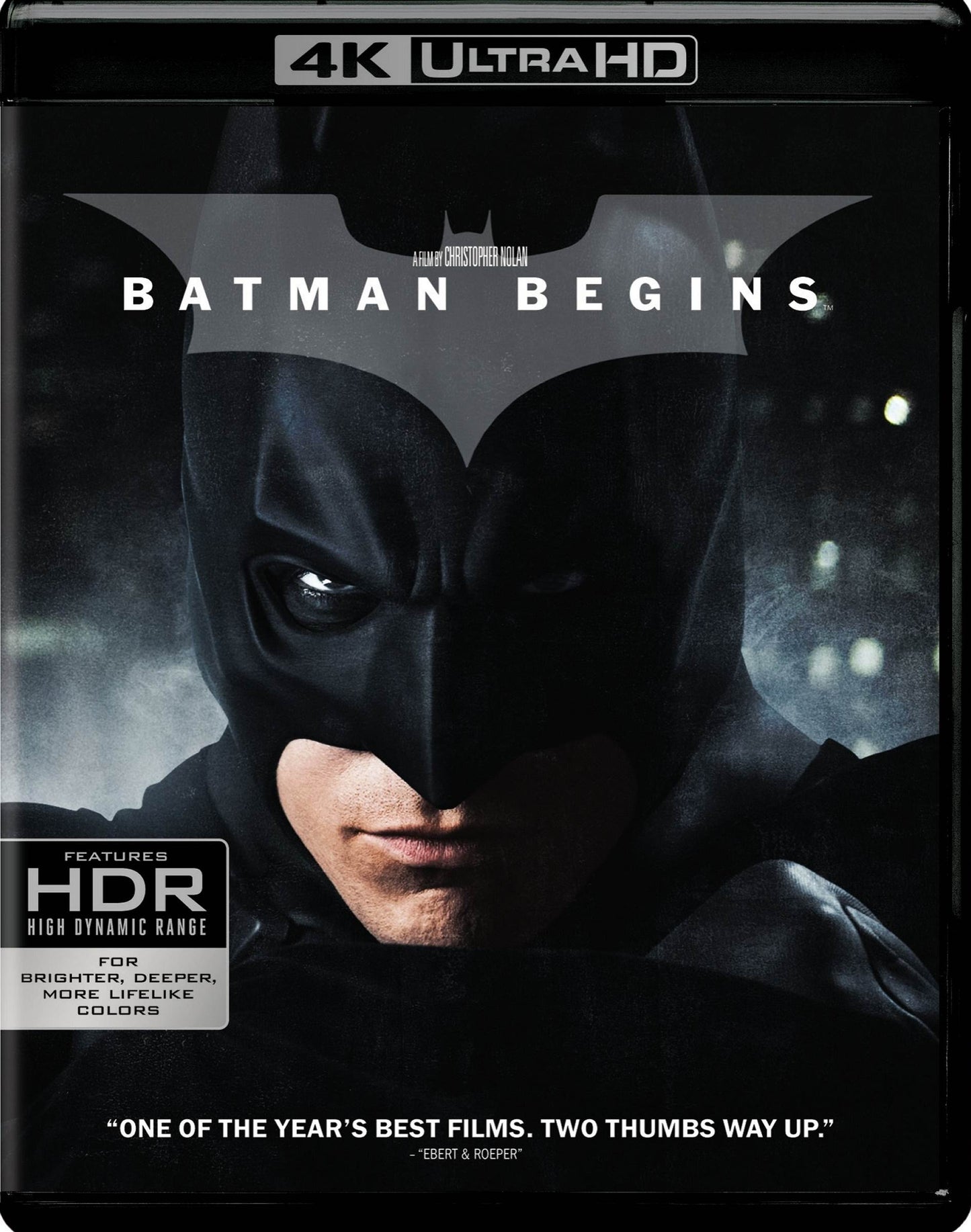 Batman Begins [4K Ultra HD Blu-ray/Blu-ray] cover art