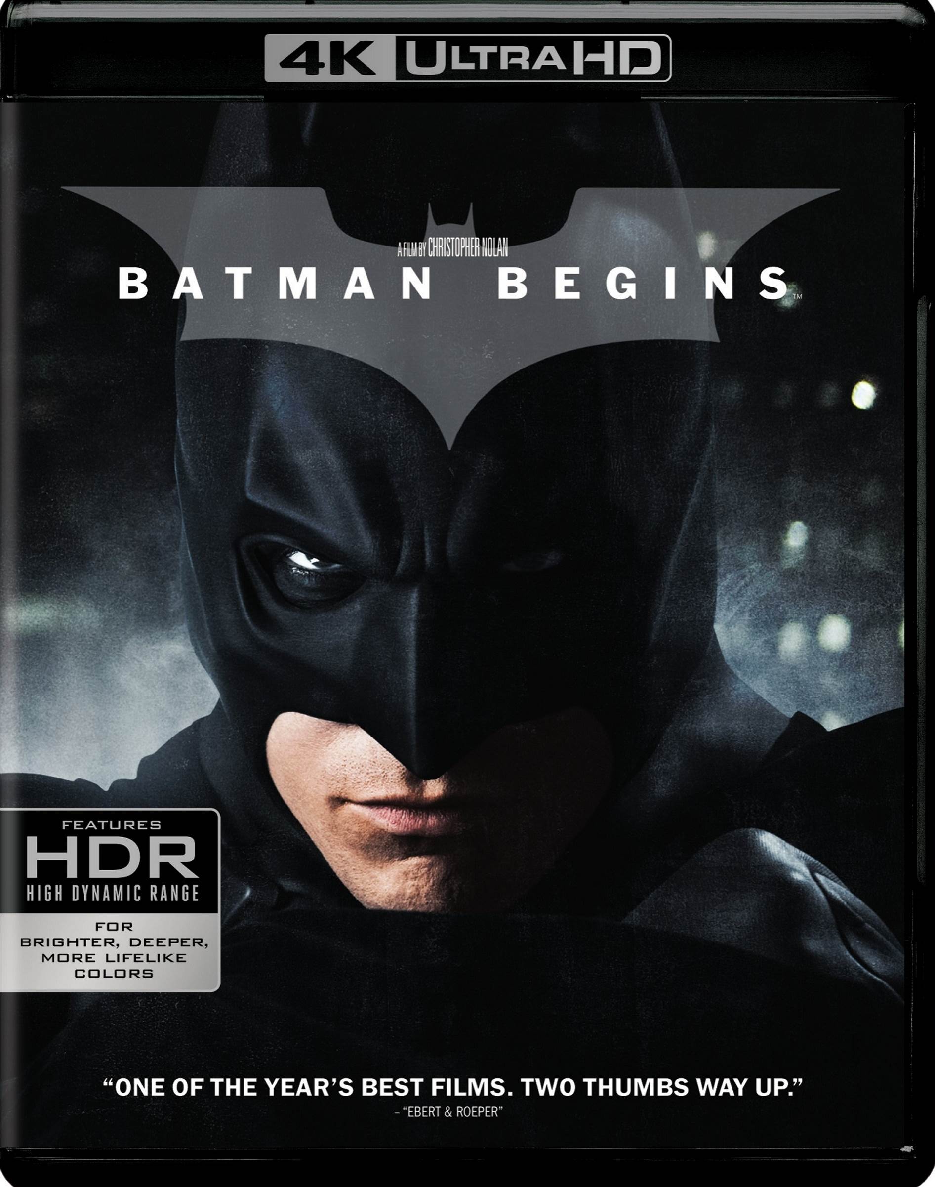 Batman Begins [4K Ultra HD Blu-ray/Blu-ray] cover art