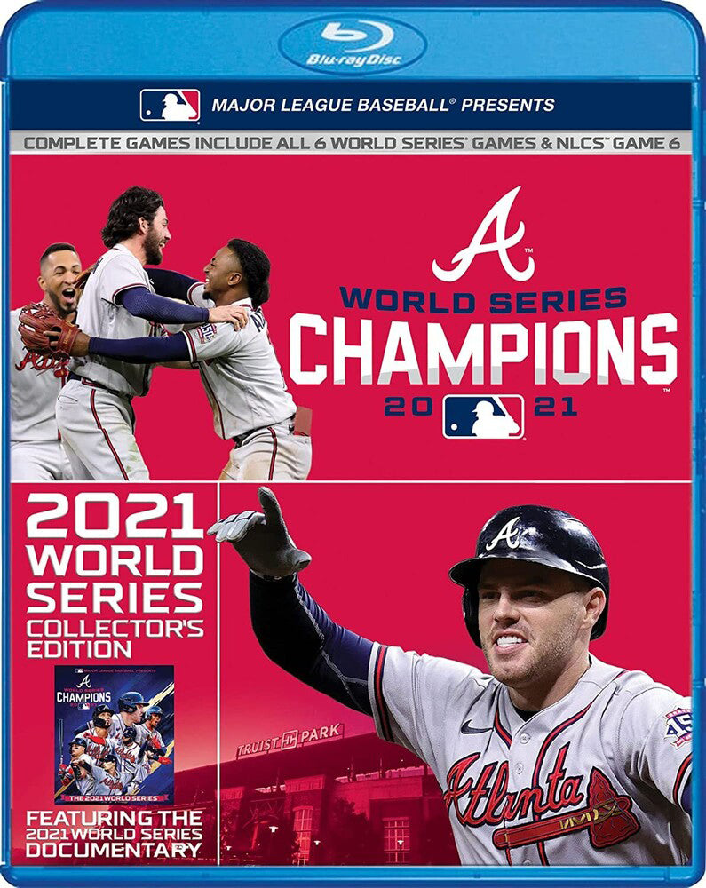 2021 World Series Champions: Atlanta Braves [Blu-ray] [8 Discs] cover art