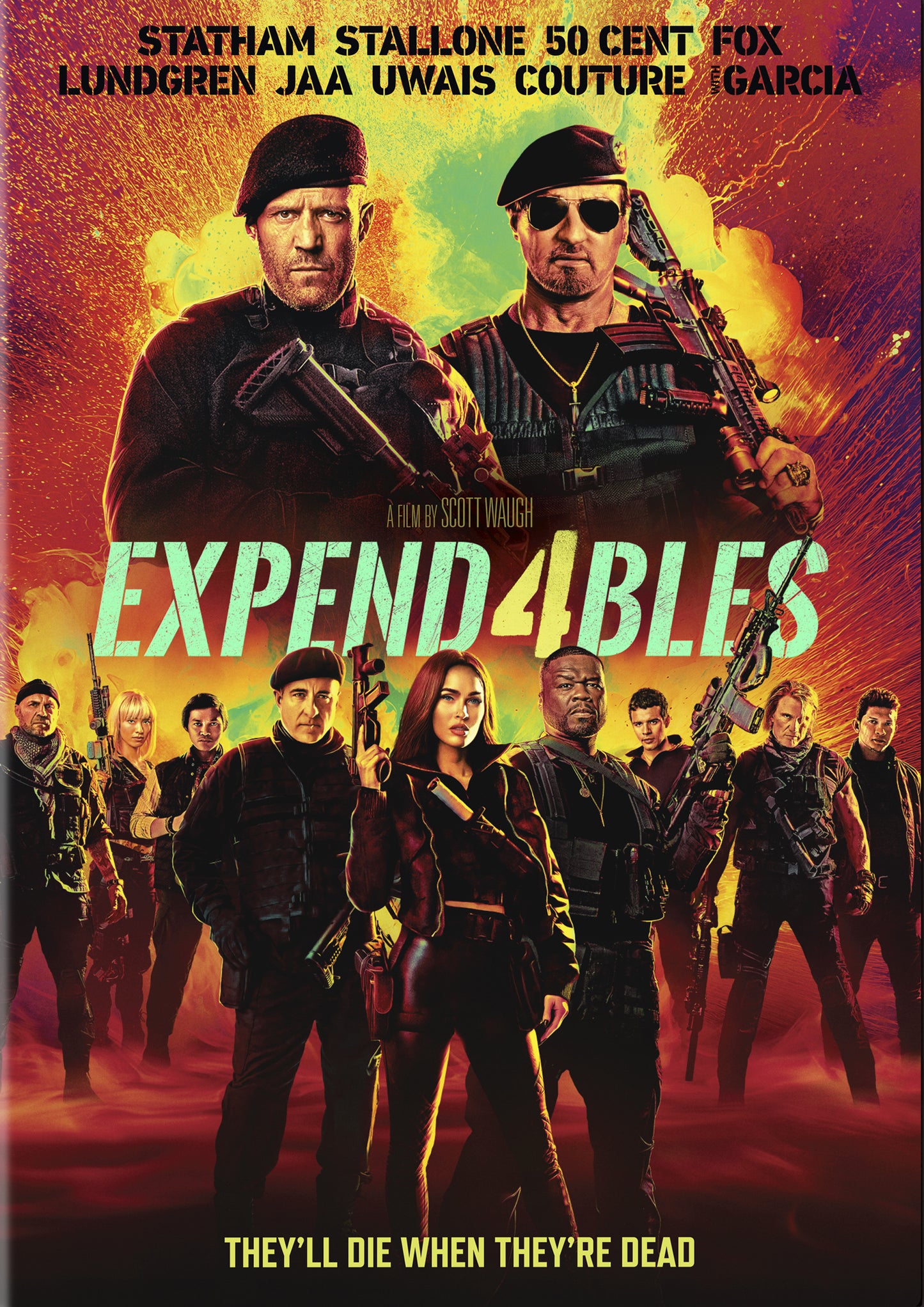 Expendables 4 [Includes Digital Copy] [Blu-ray/DVD] cover art